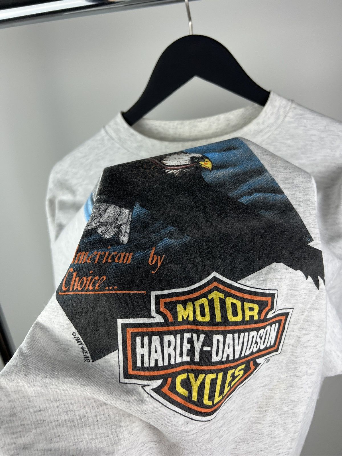 Harley Davidson Harley Davidson Single Stitch Boxy XL Rare Tshirt 3D Thunder Size US XL / EU 56 / 4 - 4 Thumbnail