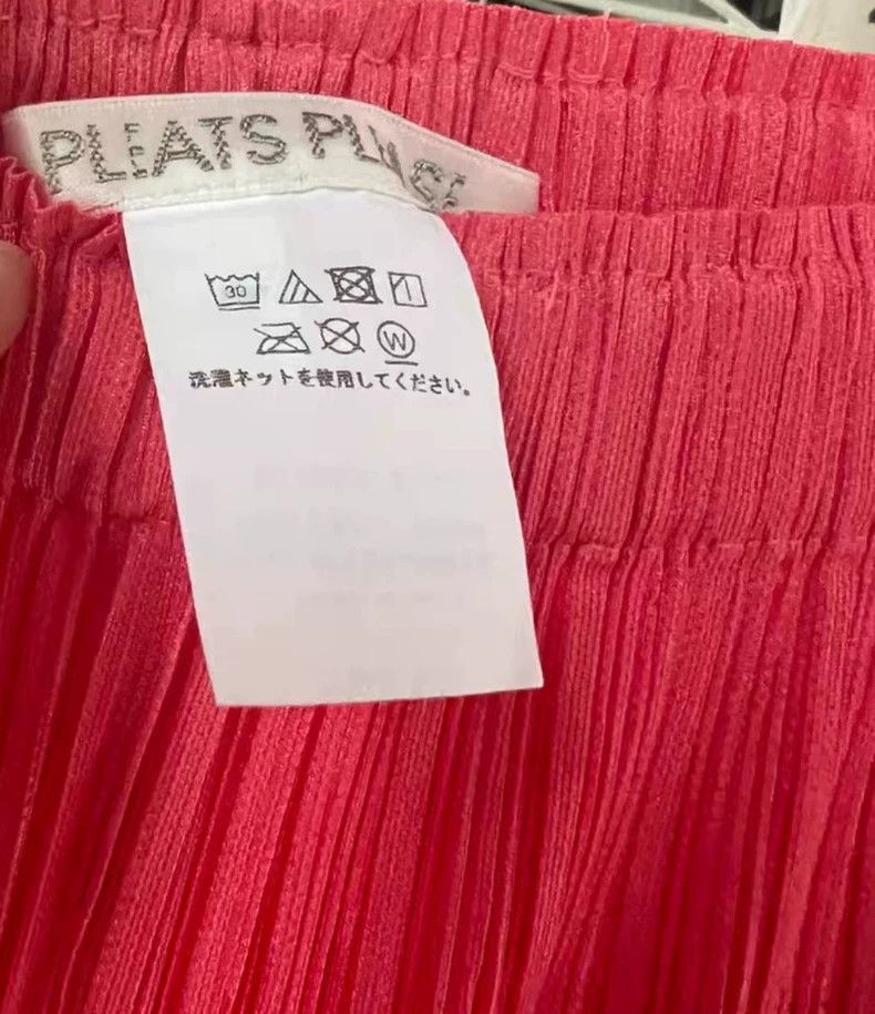 Issey Miyake issey miyake size:3 Coral pink pleated pants Size 42" / US 20 - 2 Thumbnail