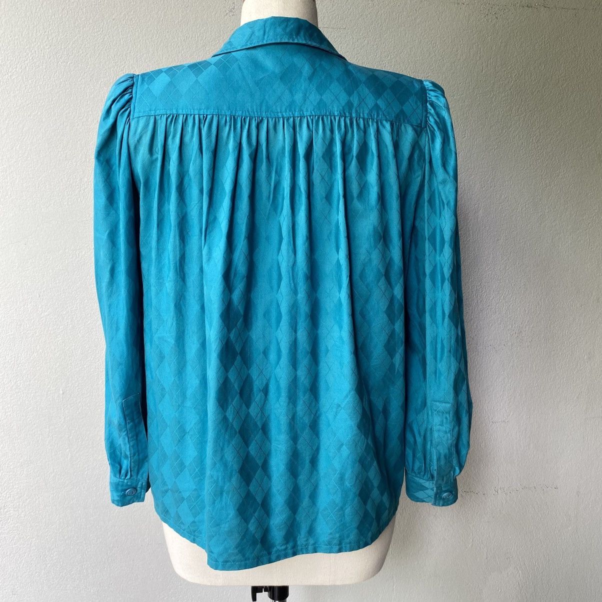 Givenchy Givenchy Life Diamond-Textured Puff Sleeve Blouse Size M / US 6-8 / IT 42-44 - 18 Thumbnail