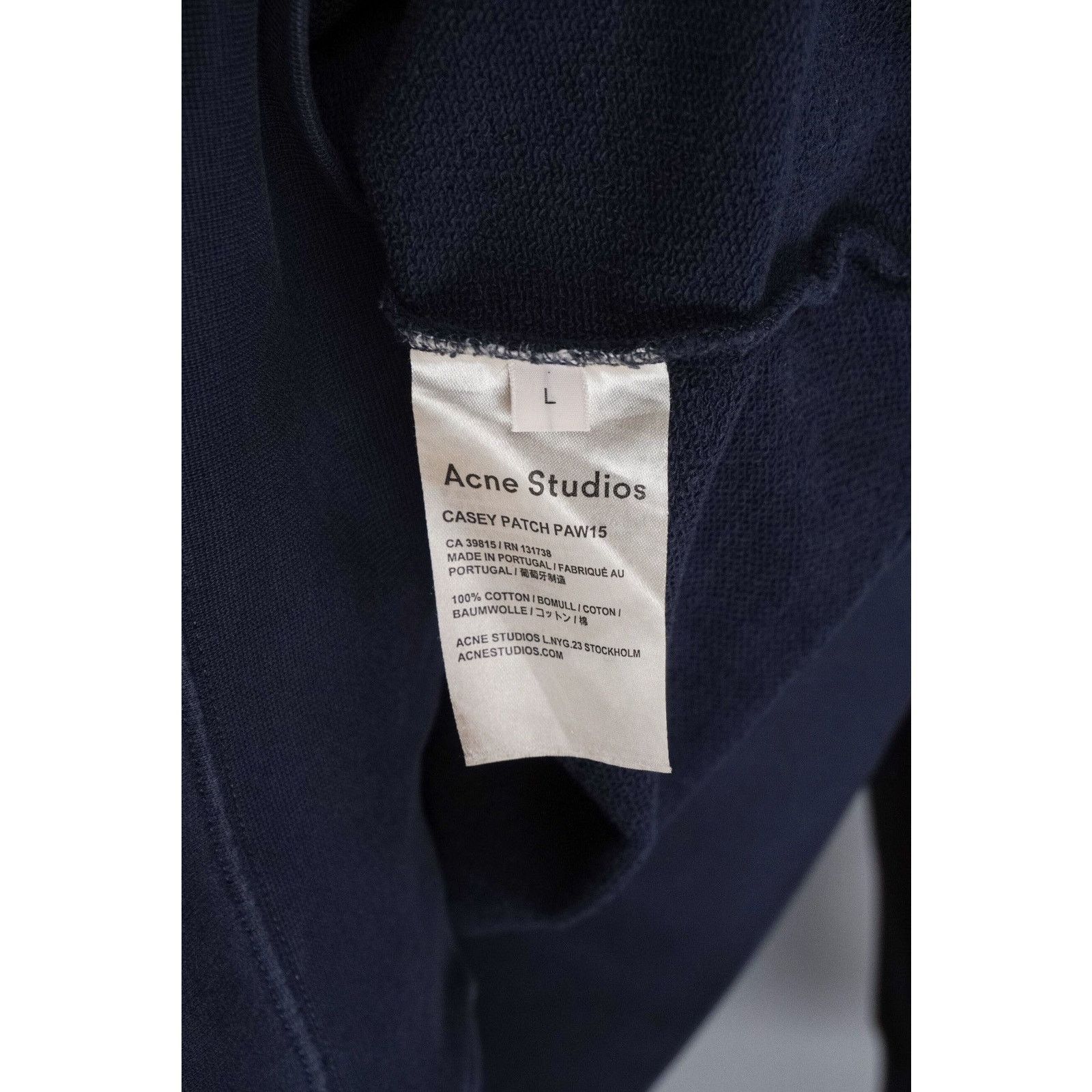 Acne Studios Acne studios woman power feminist navy crewneck sweatshirt Size US L / EU 52-54 / 3 - 6 Thumbnail