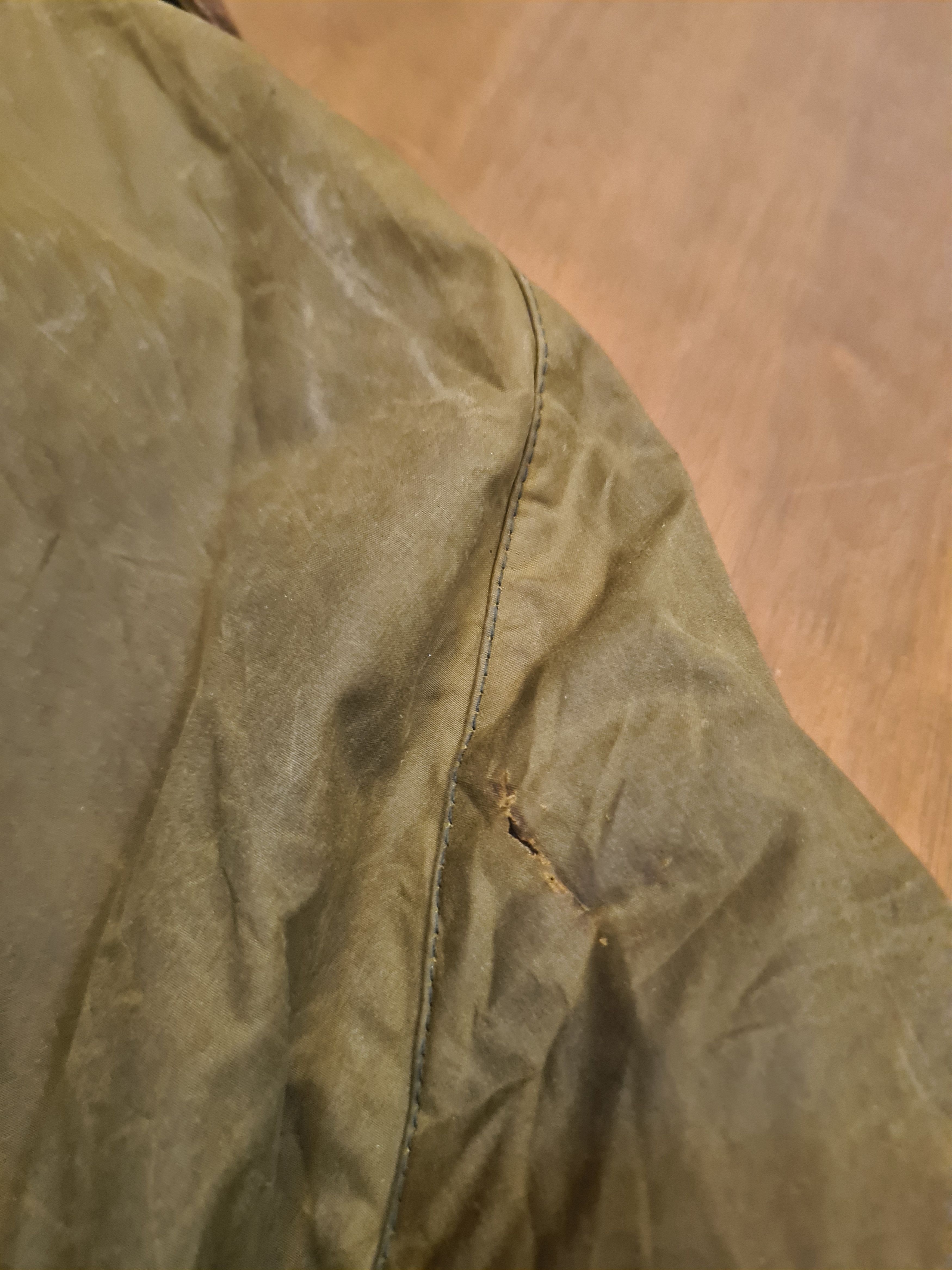 Barbour Sunfaded distressed barbour bedale outdoor hunting camp Size US L / EU 52-54 / 3 - 6 Thumbnail