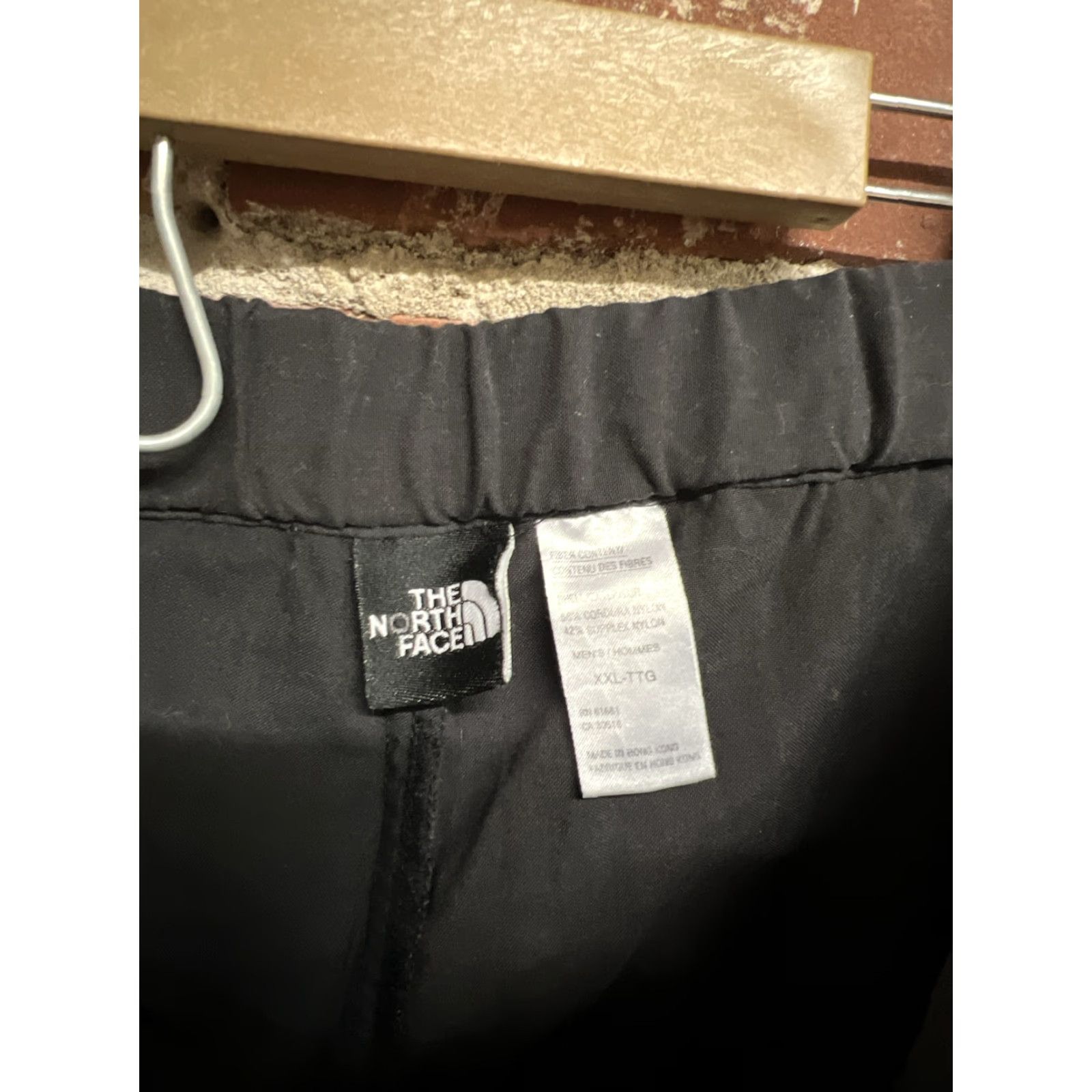 The North Face VINTAGE? Wait, The North Face Men's Nylon Pants XXL Black Belted - The North Face Pants Men Black Nylon Belted XXL Flat Front Stretch Inseam 28.5-33? Size US 39 - 3 Thumbnail