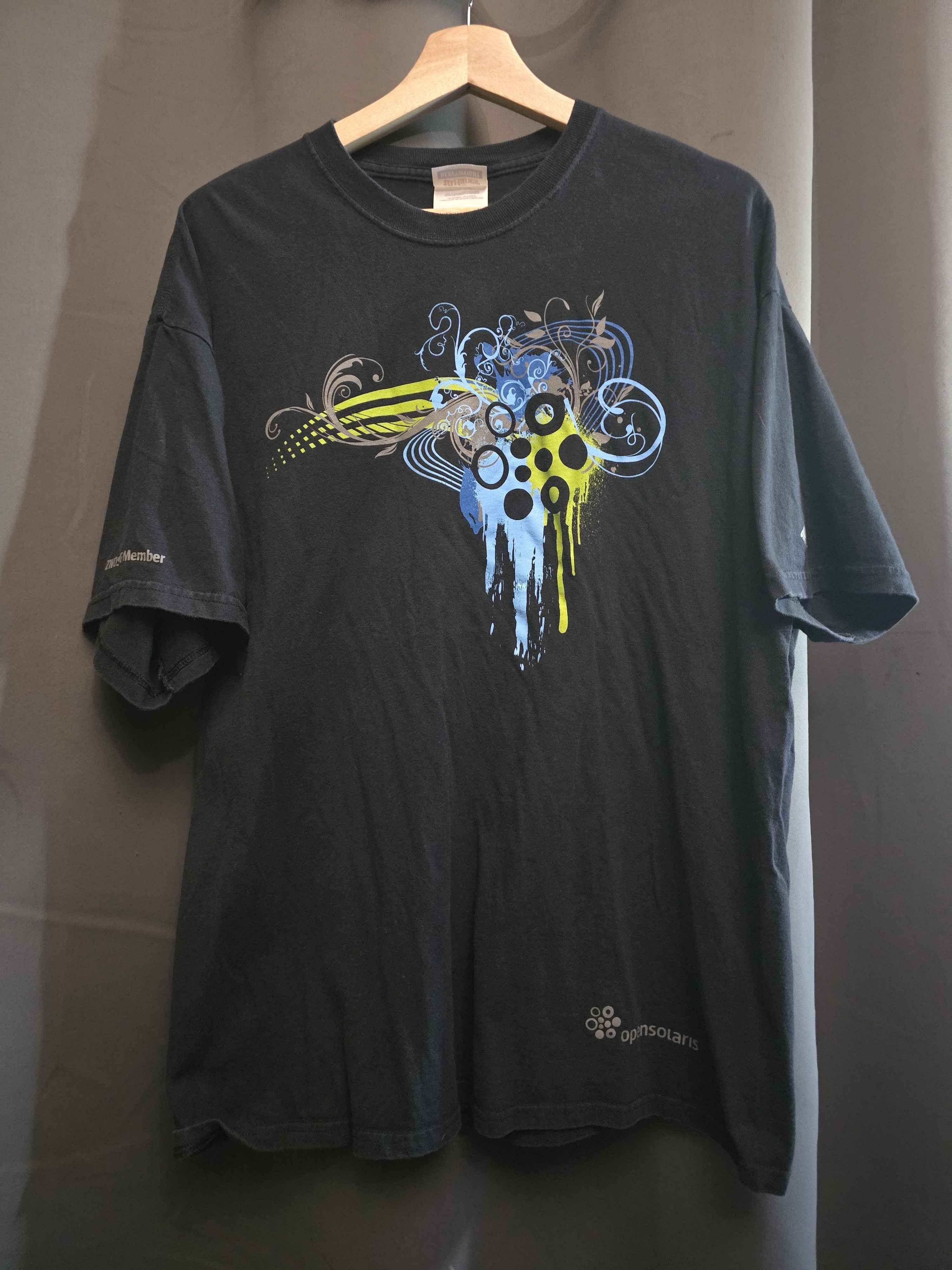Vintage Opensolaris Frutiger aero Computer Tee Size US XL / EU 56 / 4 - 4 Thumbnail