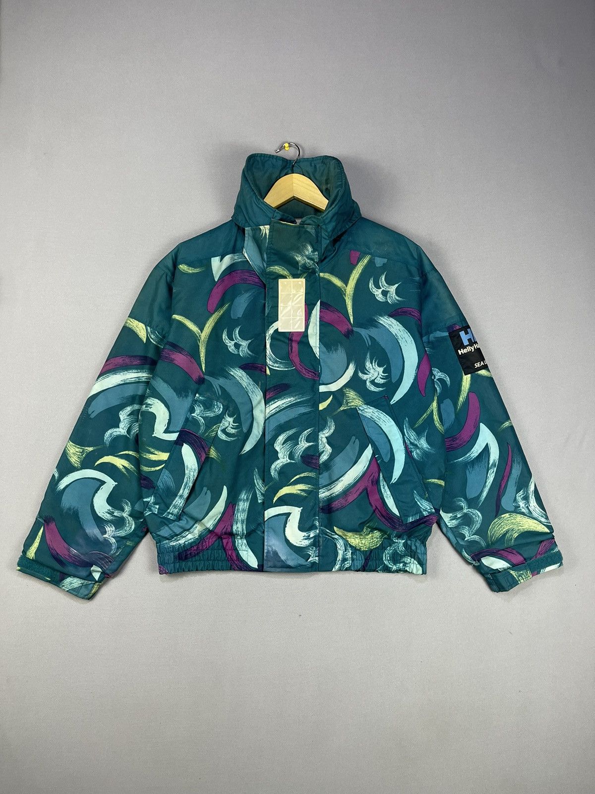 Helly Hansen Vintage HH Helly Hansen Sea Life Wind Breaker Bombers Size US M / EU 48-50 / 2 - 1 Thumbnail