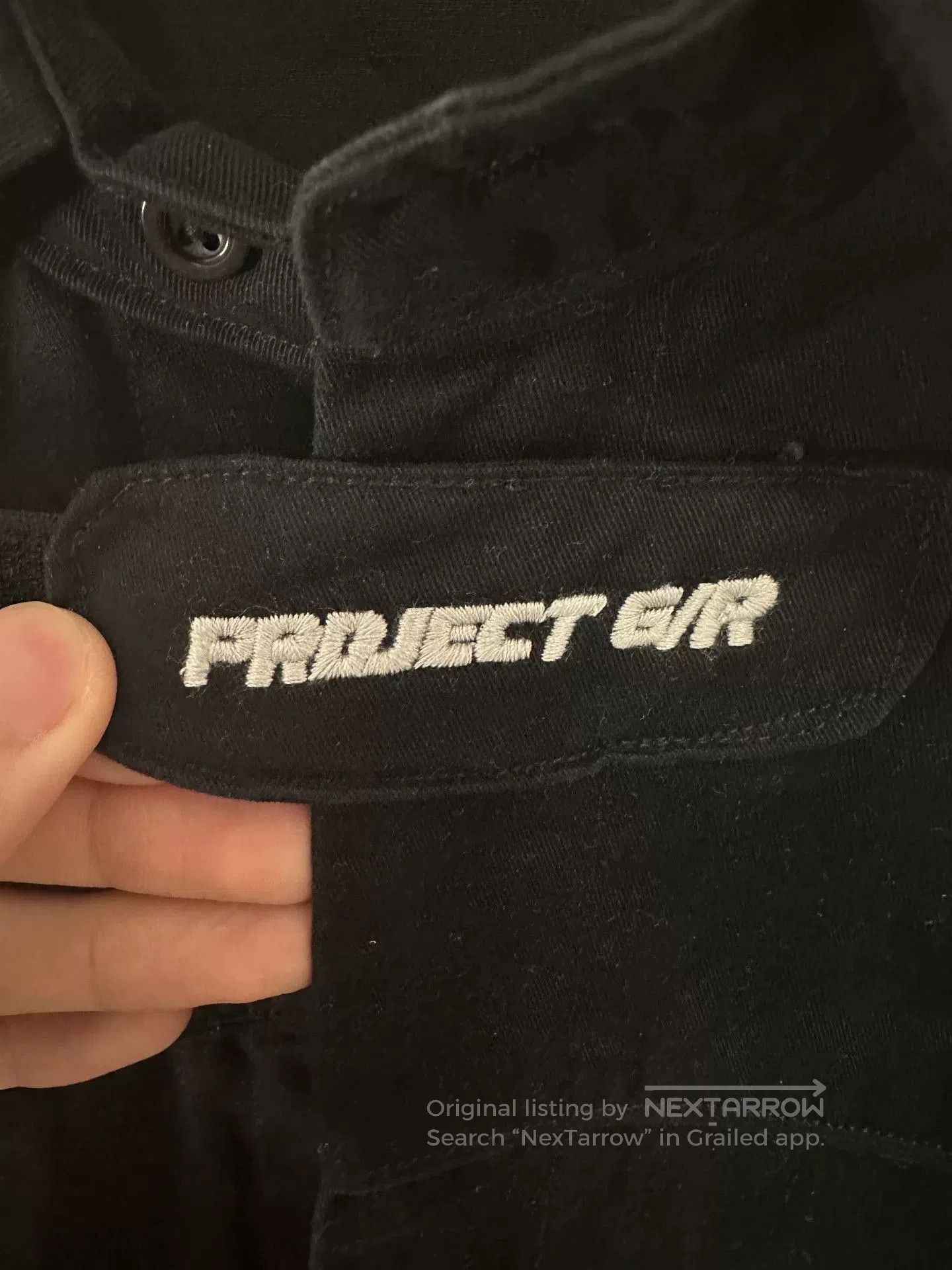 PROJECT G/R Project GR Black Oversized Short Sleeve Shirt. Size US L / EU 52-54 / 3 - 3 Thumbnail