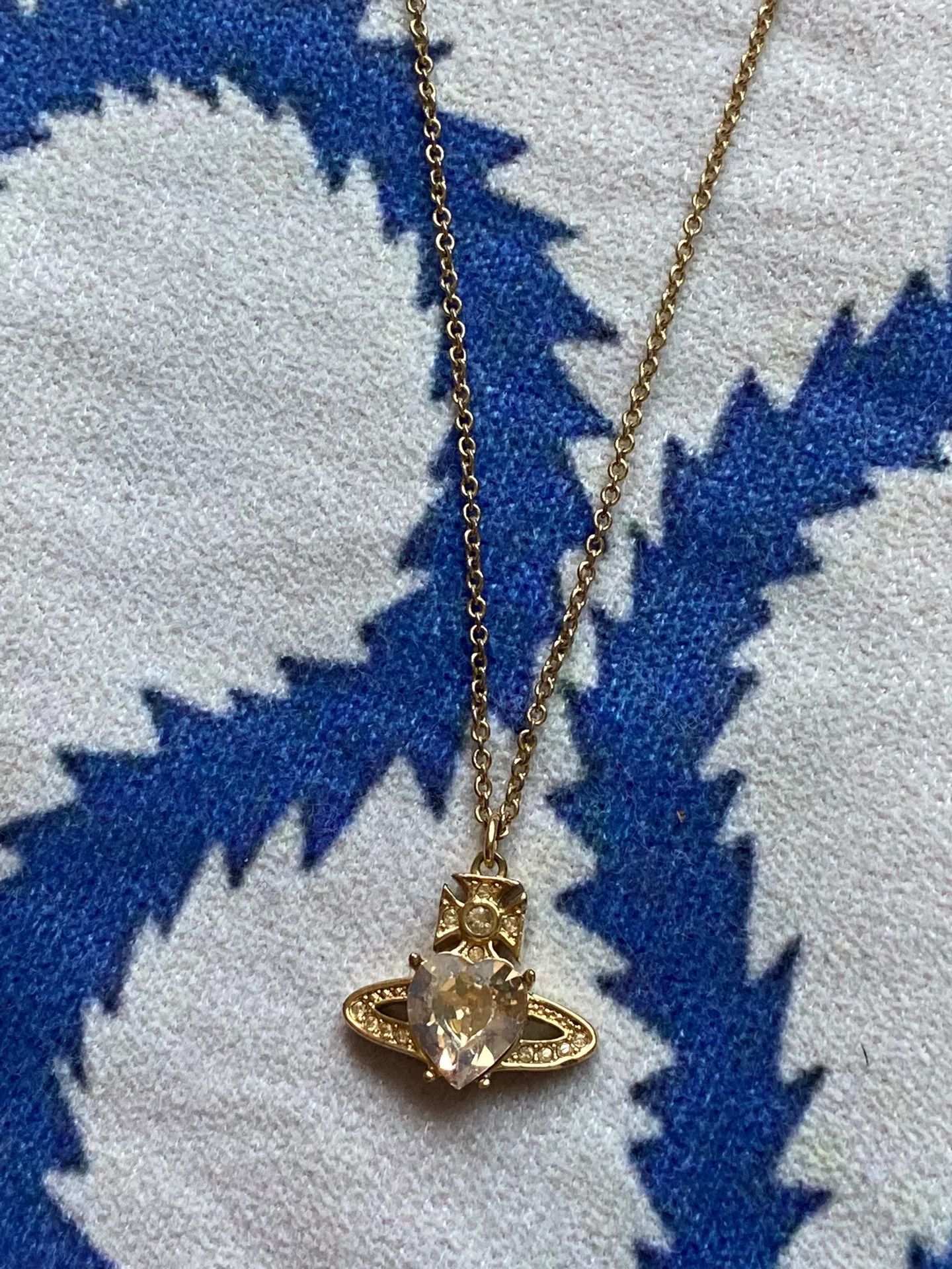 Vivienne Westwood Vivienne Westwood Heart Necklace Size ONE SIZE - 1 Thumbnail