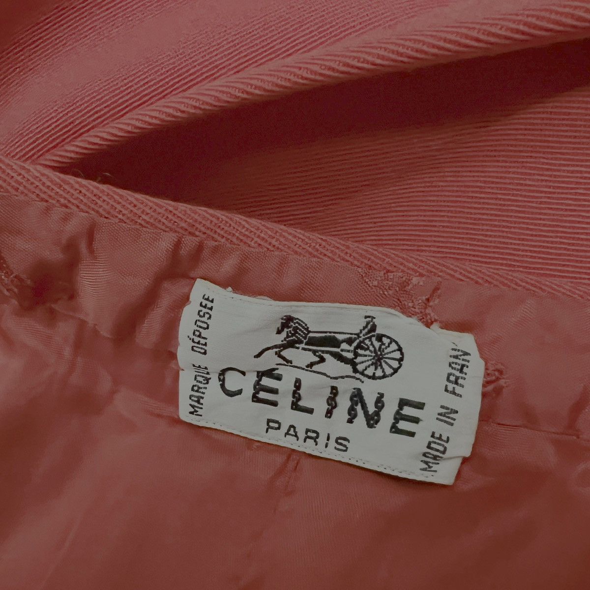 Celine Celine Vintage Carriage Buckle Belt Red Skirt Size 27" / US 4 / IT 40 - 10 Thumbnail