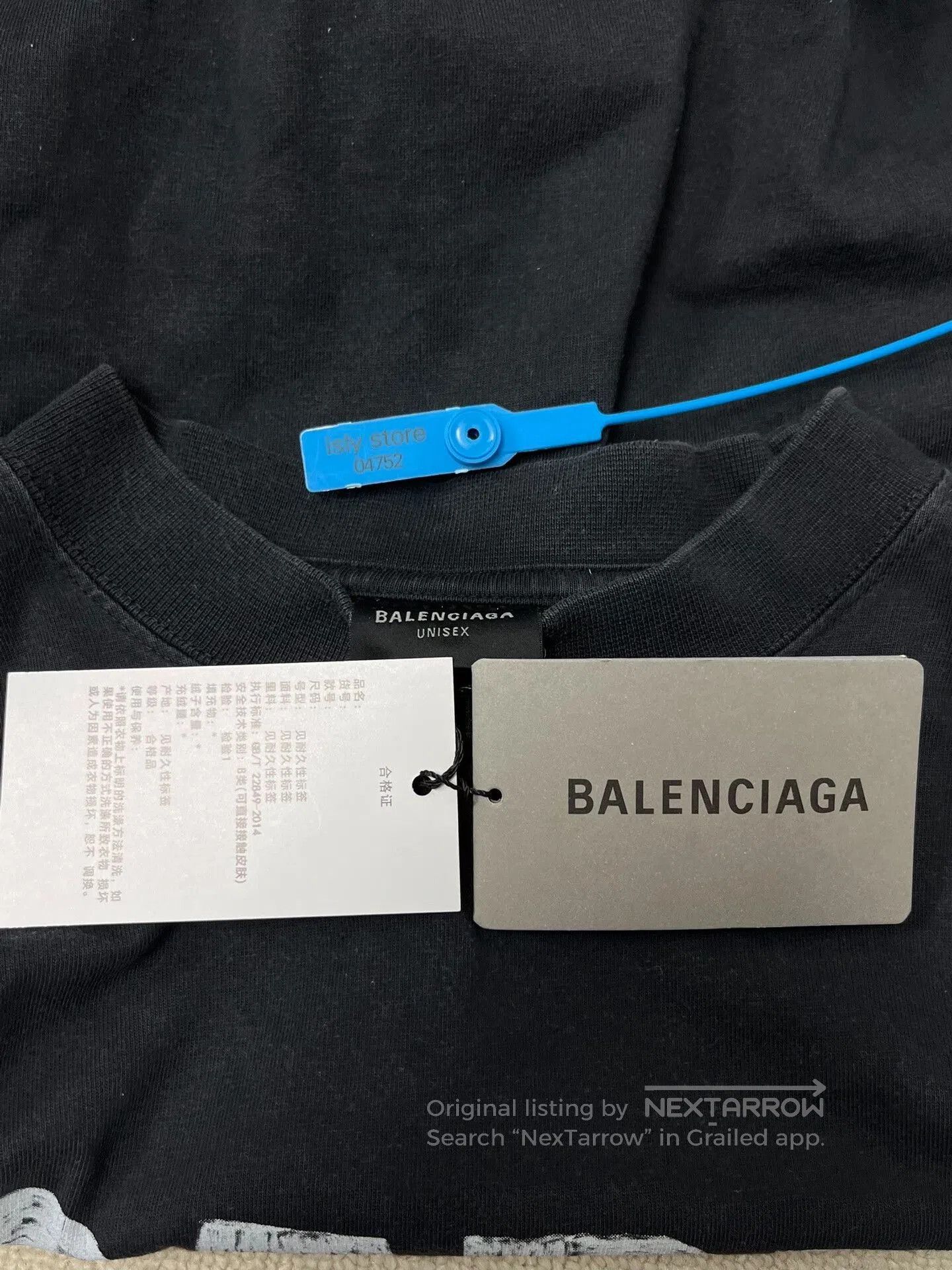 Balenciaga Balenciaga Letter Building Print Crewneck T-shirt. Size US XXS / EU 40 - 5 Thumbnail