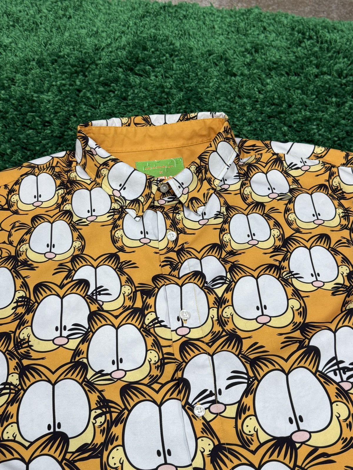 Nickelodeon RARE Nickelodeon Garfield All Over Print 2XL Camp Shirt RARE Size US XXL / EU 58 / 5 - 4 Thumbnail