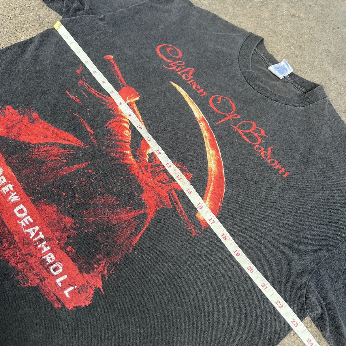 Band Tees Vintage Y2K Children Of Bodom Tour Promo Tee XL Faded Size US XL / EU 56 / 4 - 7 Thumbnail