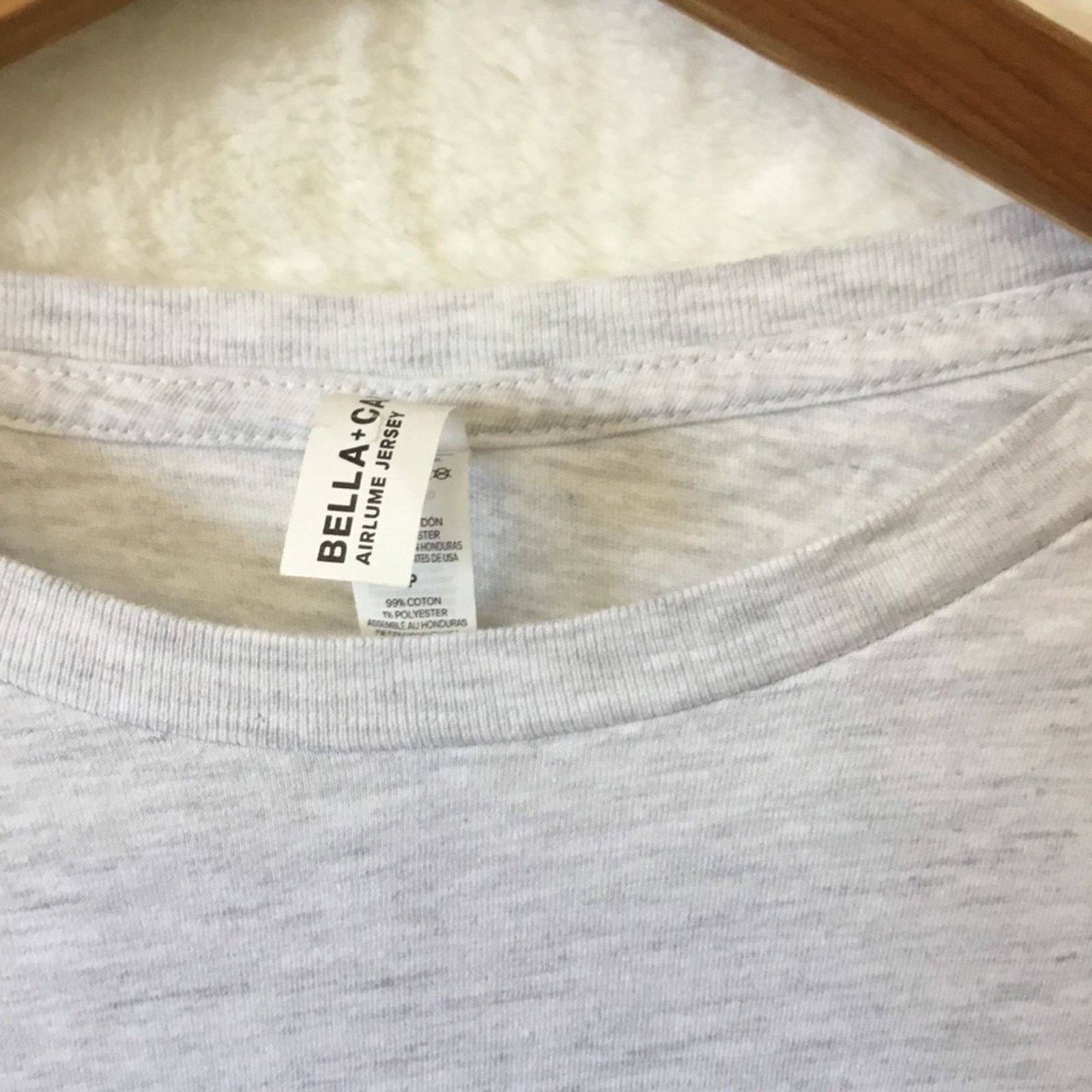 Other Bella Canvas White Long Sleeve Shirt Size S / US 4 / IT 40 - 2 Thumbnail