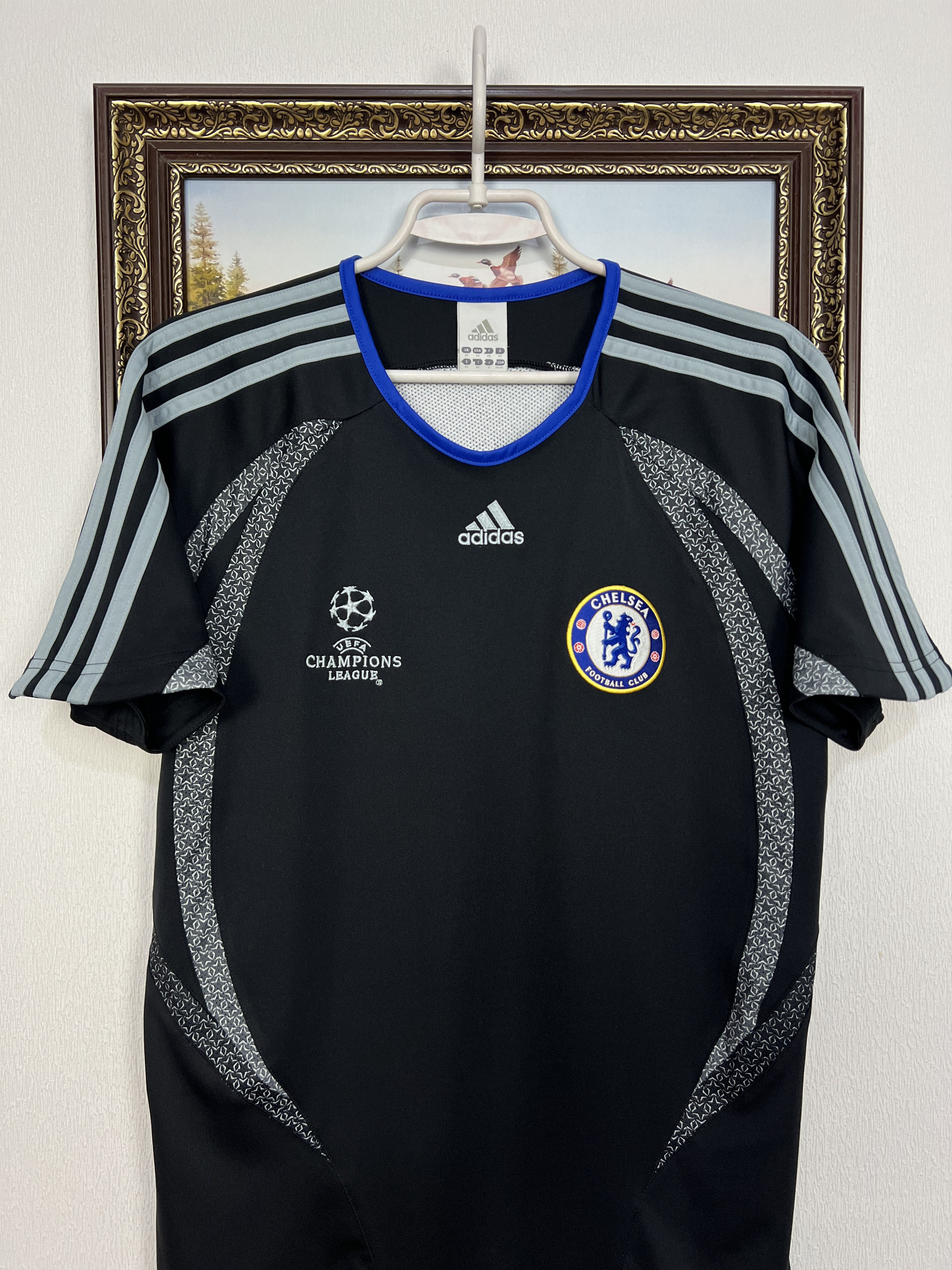 Adidas Champions League Chelsea Football Train Shirt Soccer Jersey Size US M / EU 48-50 / 2 - 2 Thumbnail