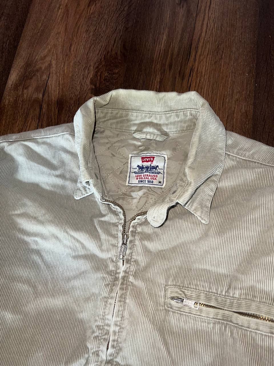 Levi's × Levi's Vintage Clothing × Vintage Levi's Vintage Sherpa Lined Jacket Corduroy White Tab Size US M / EU 48-50 / 2 - 12 Thumbnail