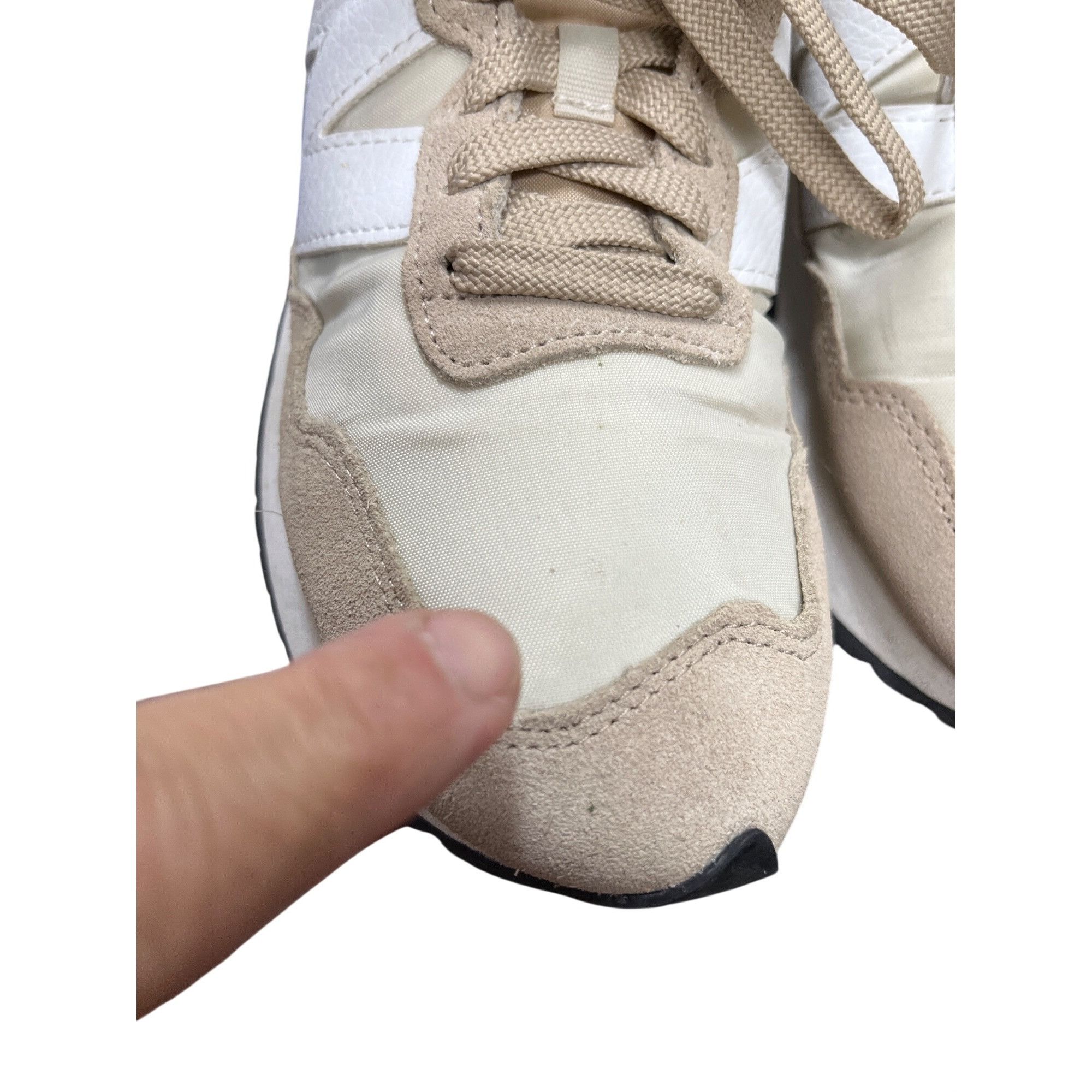 New Balance New Balance 237 wms tan white suede casual athletic sneakers Size US 8.5 / IT 38.5 - 16 Thumbnail