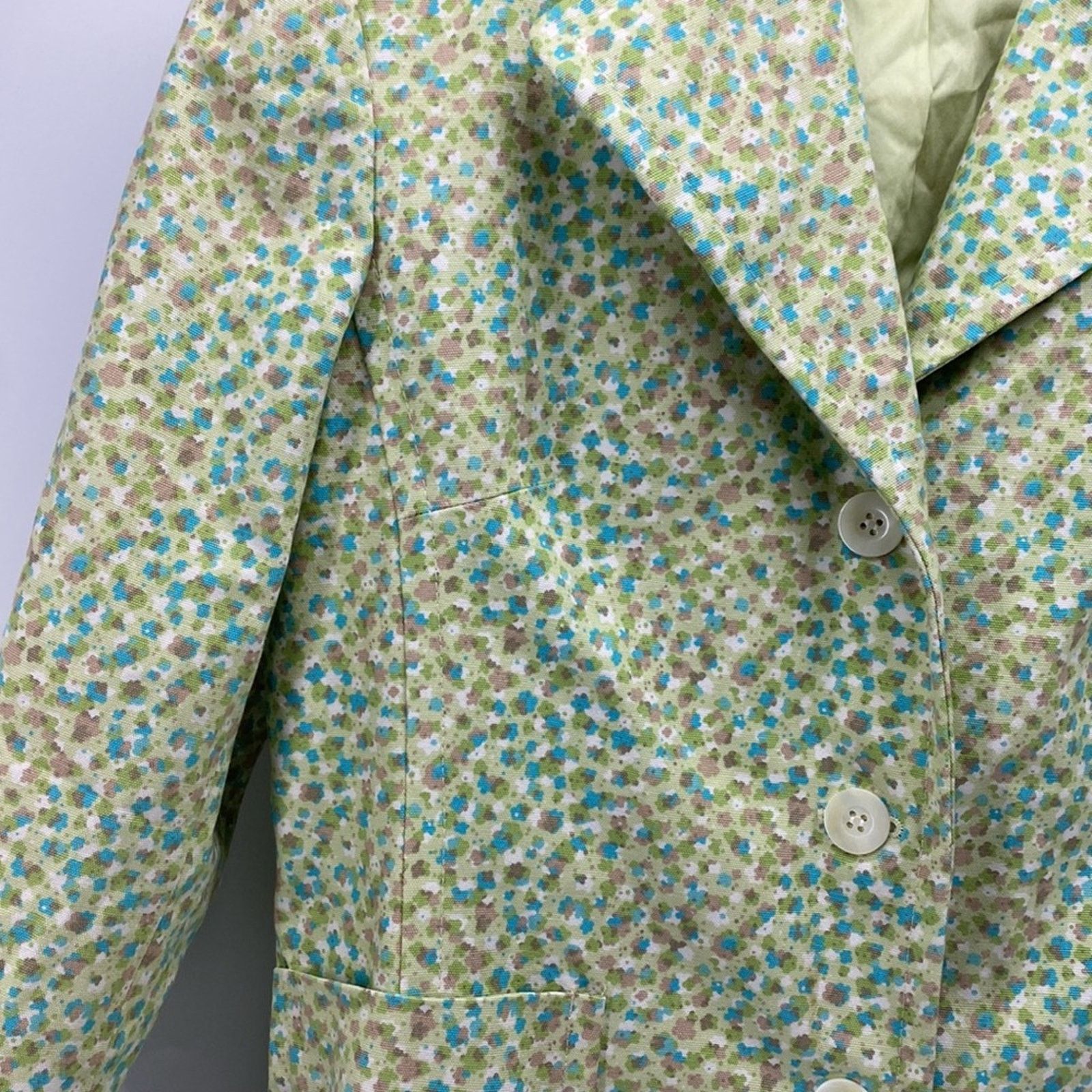 Express Express spring floral longline 3 quarter sleeve trench coat Size L / US 10 / IT 46 - 4 Thumbnail