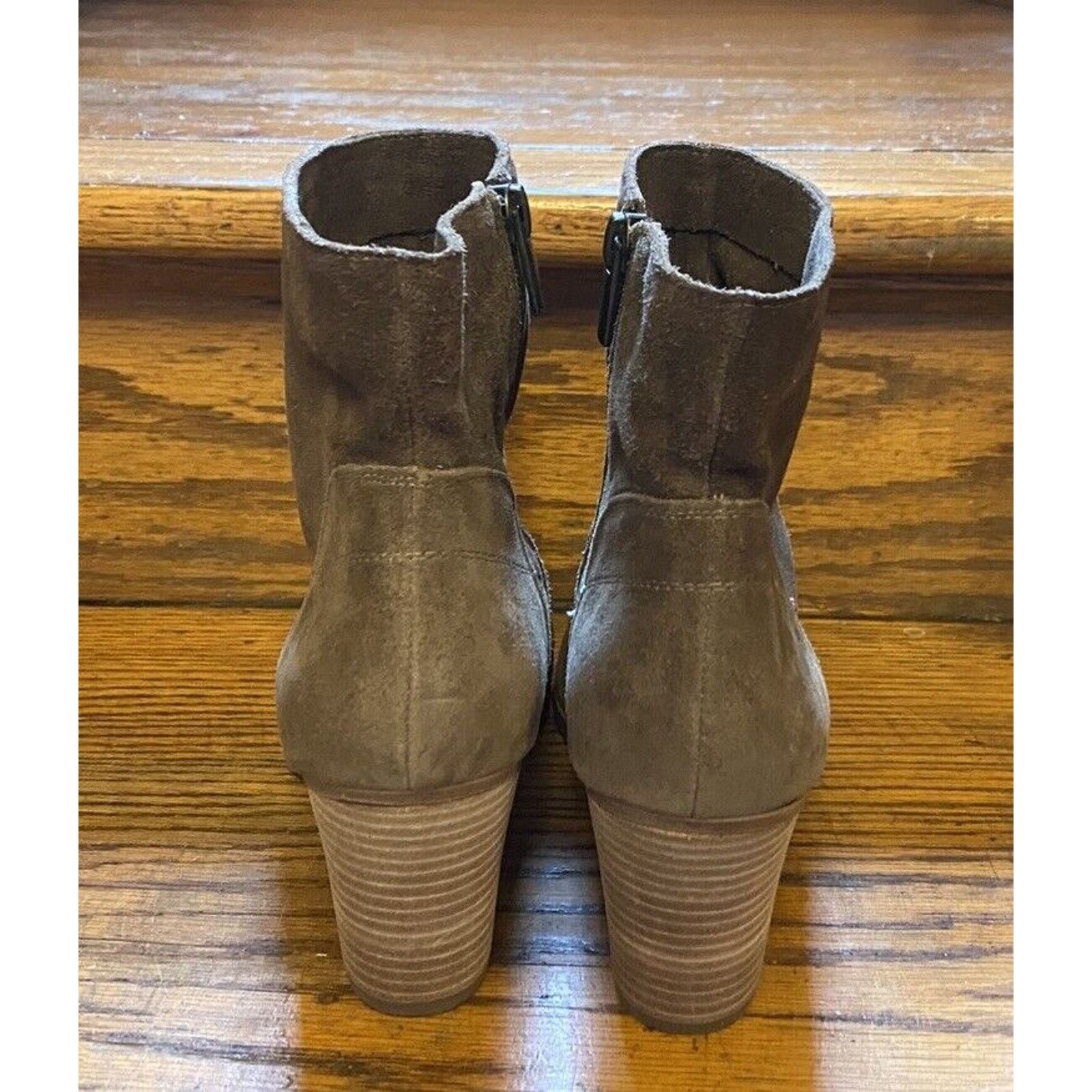 Vince Camuto Vince Camuto Trending Suede Tan Boots Women’s 8 Shoes Heel Size US 8 / IT 38 - 4 Thumbnail