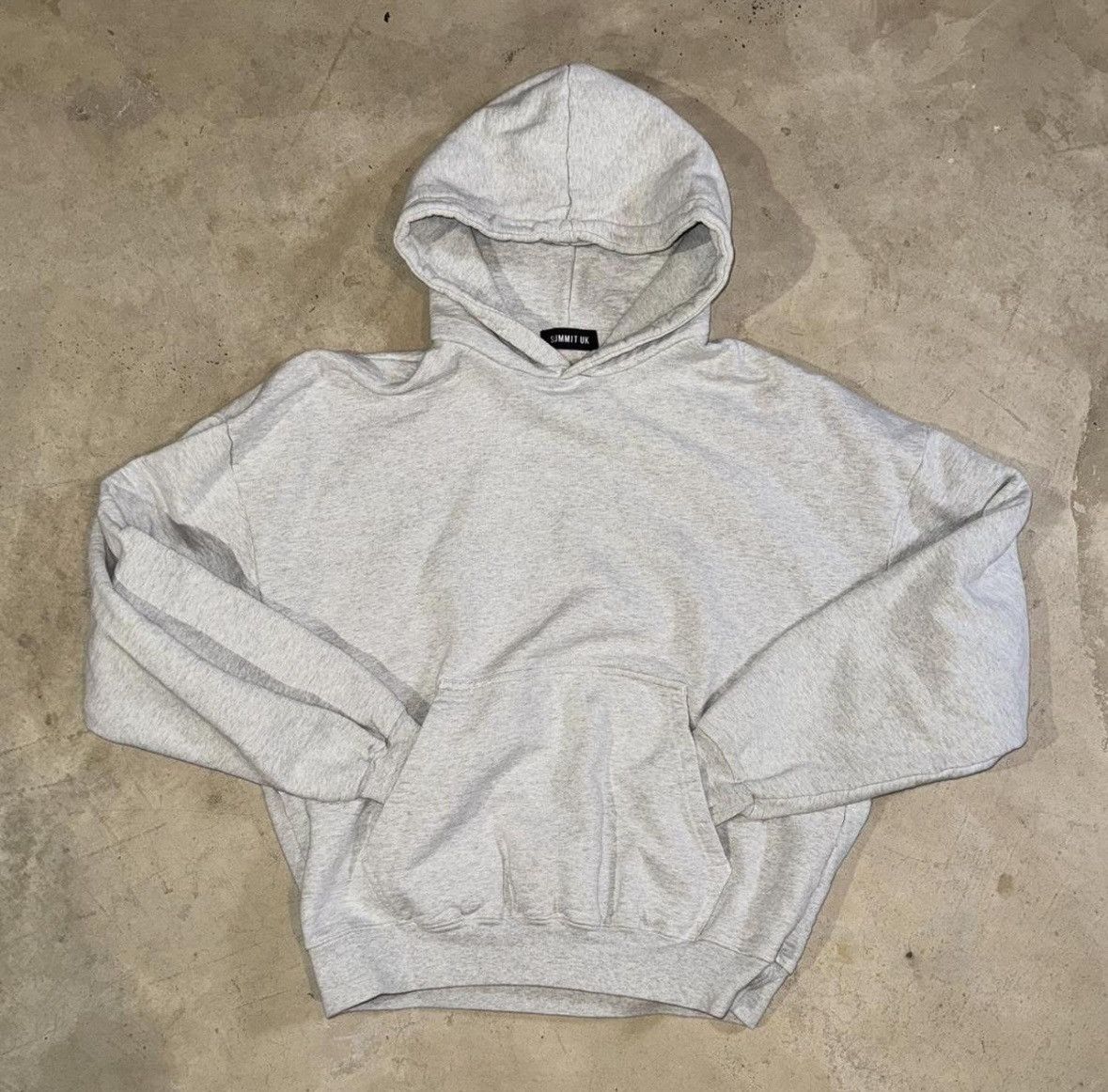 Summit UK Summit UK Heavyweight Gray Marl Hoodie Size US M / EU 48-50 / 2 - 1 Thumbnail