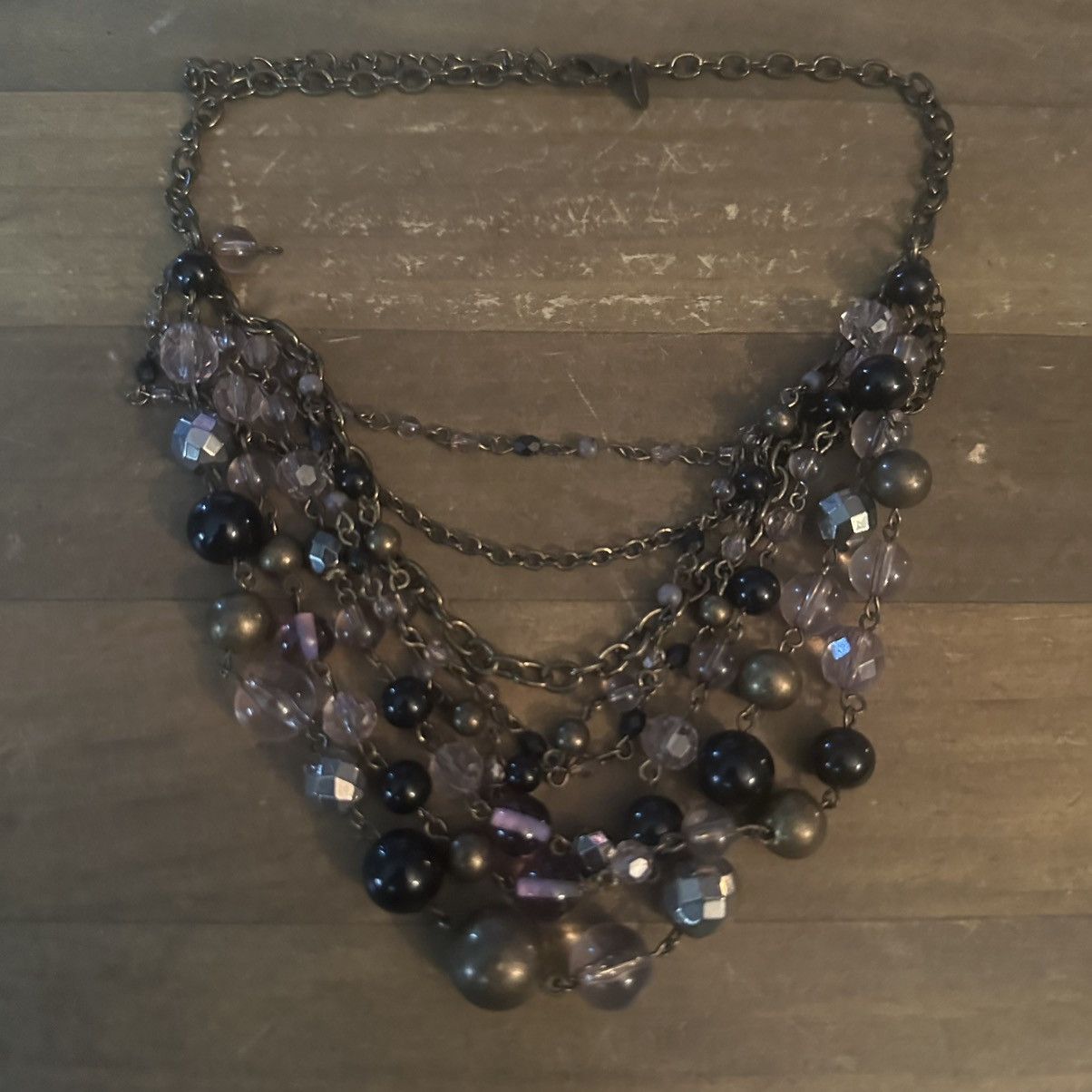 Other Lia Sophia Fancy That layered multi bead chain necklace Size ONE SIZE - 3 Thumbnail