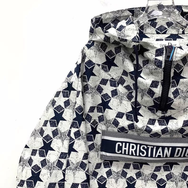 Dior Dior Colour-blocked five-pointed star print full-print hoo Size XS / US 0-2 / IT 36-38 - 3 Thumbnail
