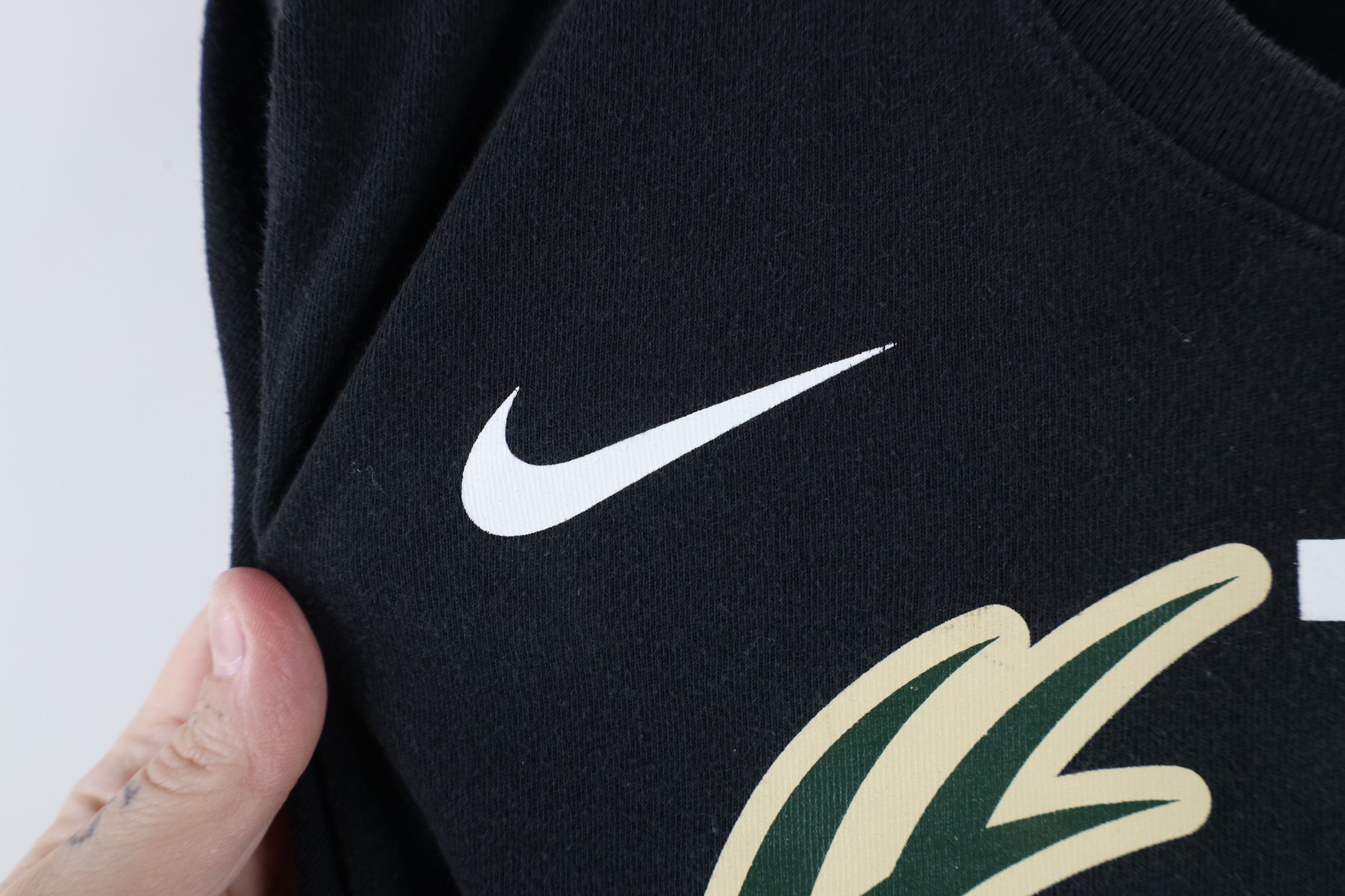 Nike × Vintage Nike Antetokounmpo Milwaukee Bucks Basketball T-Shirt Black Size US M / EU 48-50 / 2 - 6 Thumbnail