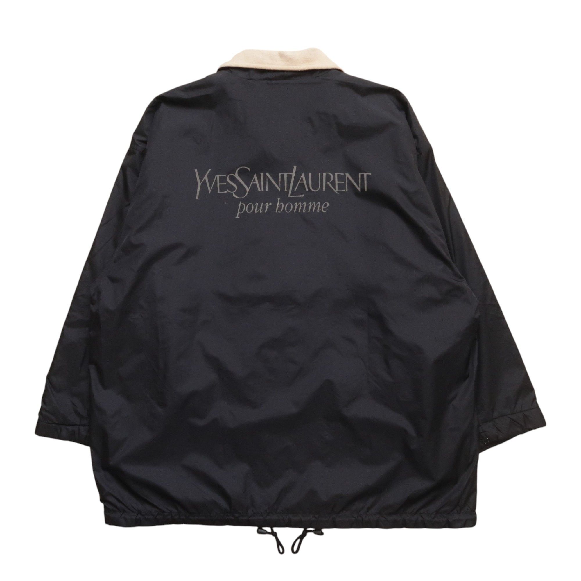 Yves Saint Laurent Yves Saint Laurent YSL Pour Homme Big Logo Jacket Size US XL / EU 56 / 4 - 1 Thumbnail