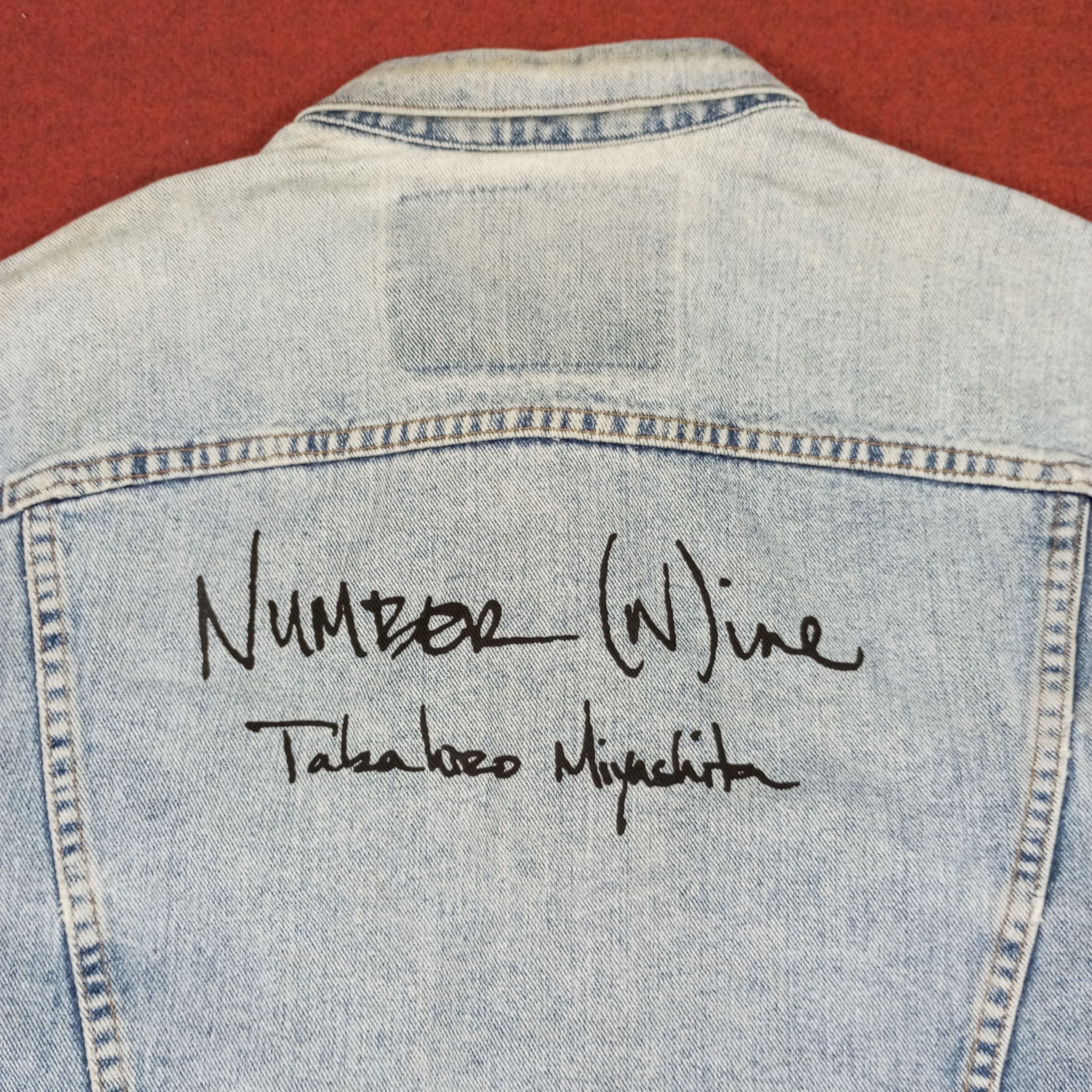 Levi's × Vintage Levis X Custom Nine Number Art Style Streetwear Jacket Size US L / EU 52-54 / 3 - 2 Thumbnail