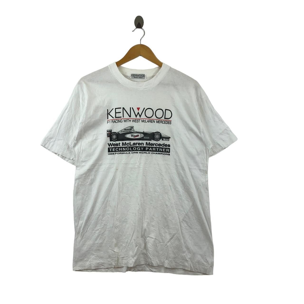 Vintage Vintage WEST MCLAREN MERCEDES F1 Racing Tee Shirt Kenwood Size US M / EU 48-50 / 2 - 1 Thumbnail