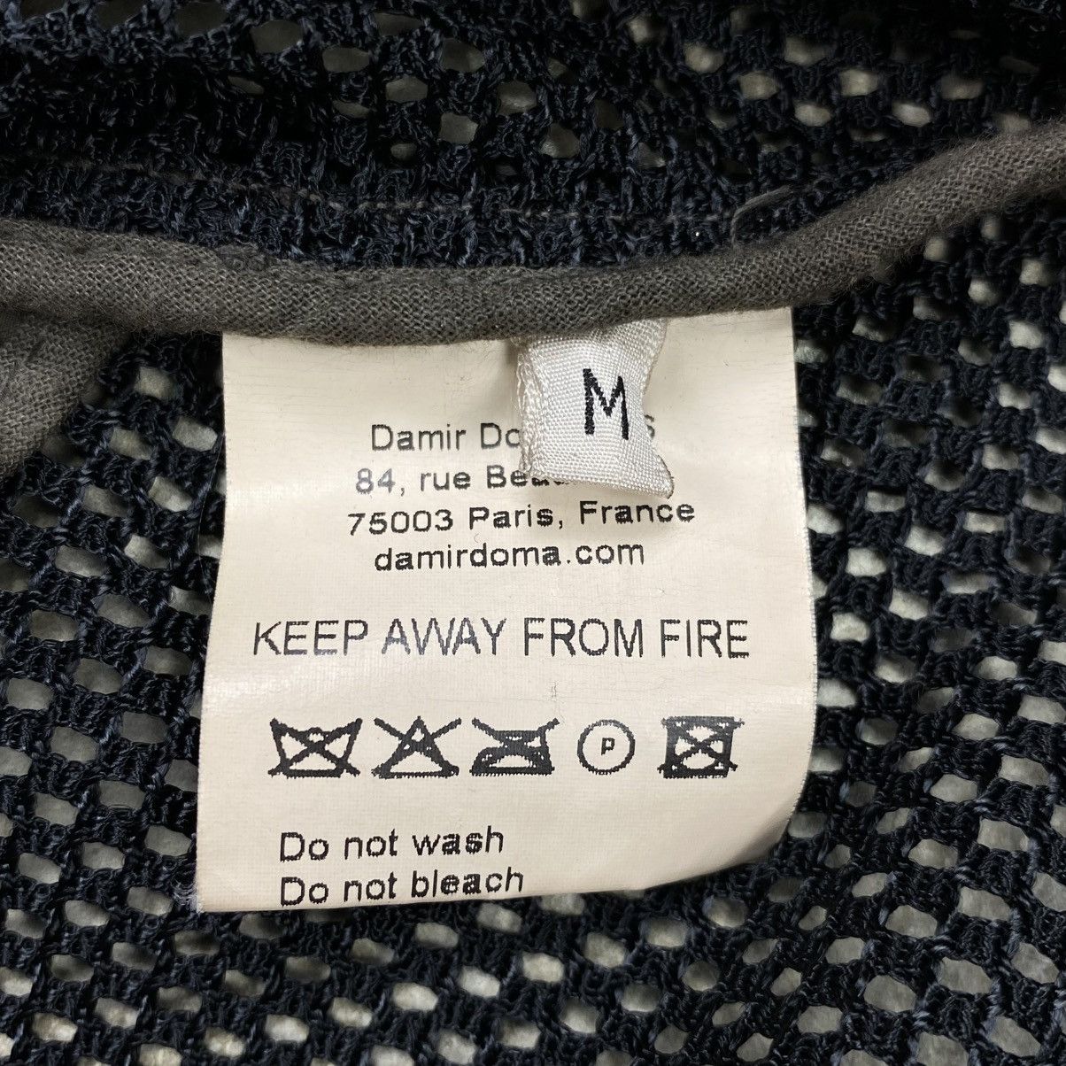 Silent By Damir Doma FW13 Fishnet Bomber Jacket Size US M / EU 48-50 / 2 - 8 Thumbnail