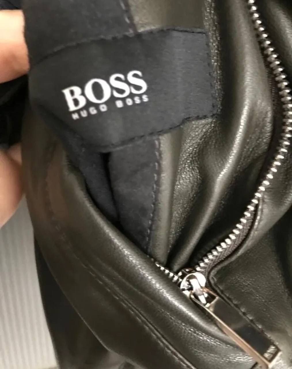 Hugo Boss 🔥Rare HUGO BOSS Leather Jacket Reversible Size US M / EU 48-50 / 2 - 9 Thumbnail