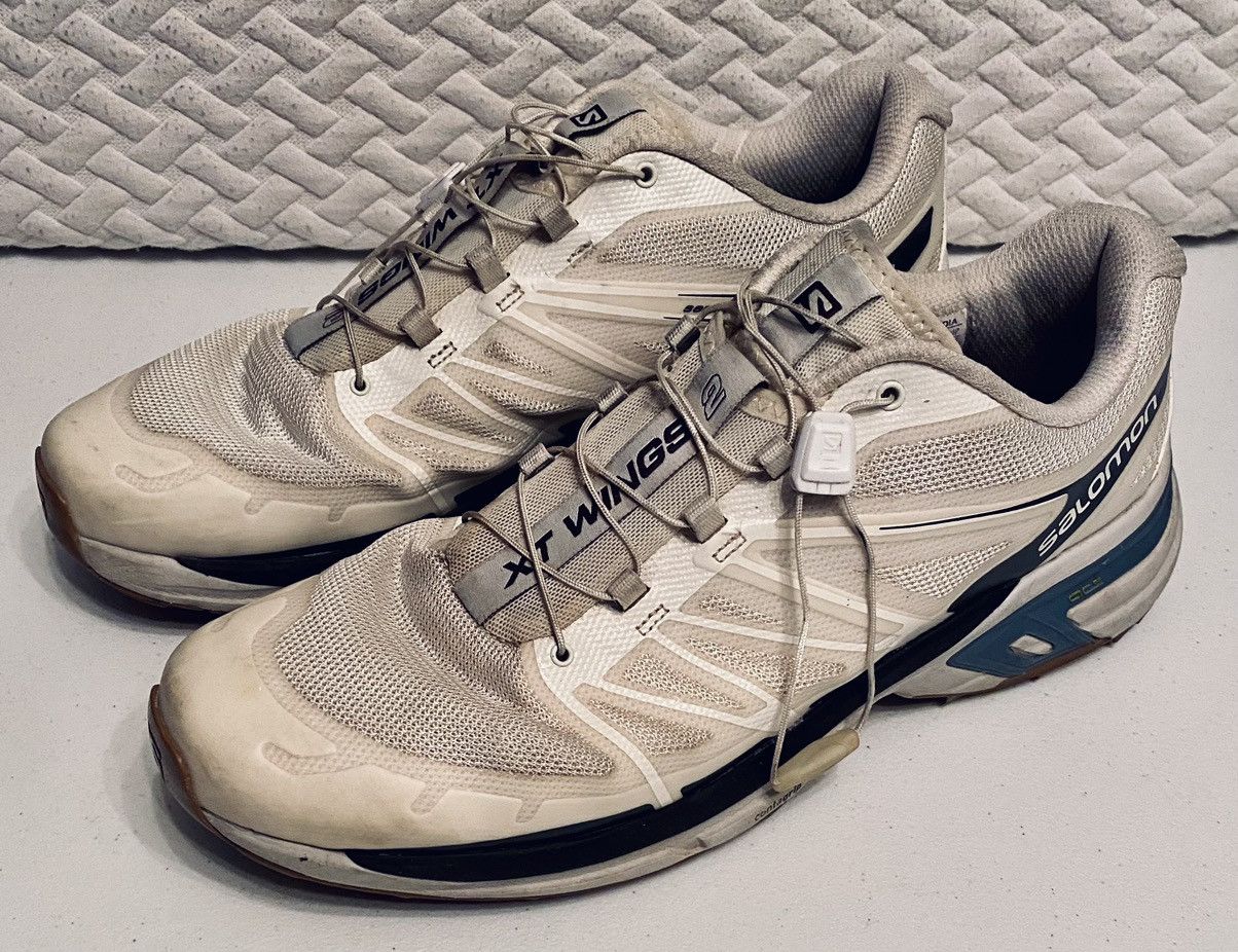 Salomon Salomon XT-Wings 2 Advanced 'Vanilla Ice Lunar Rock’ 12 US Size US 12 / EU 45 - 1 Thumbnail