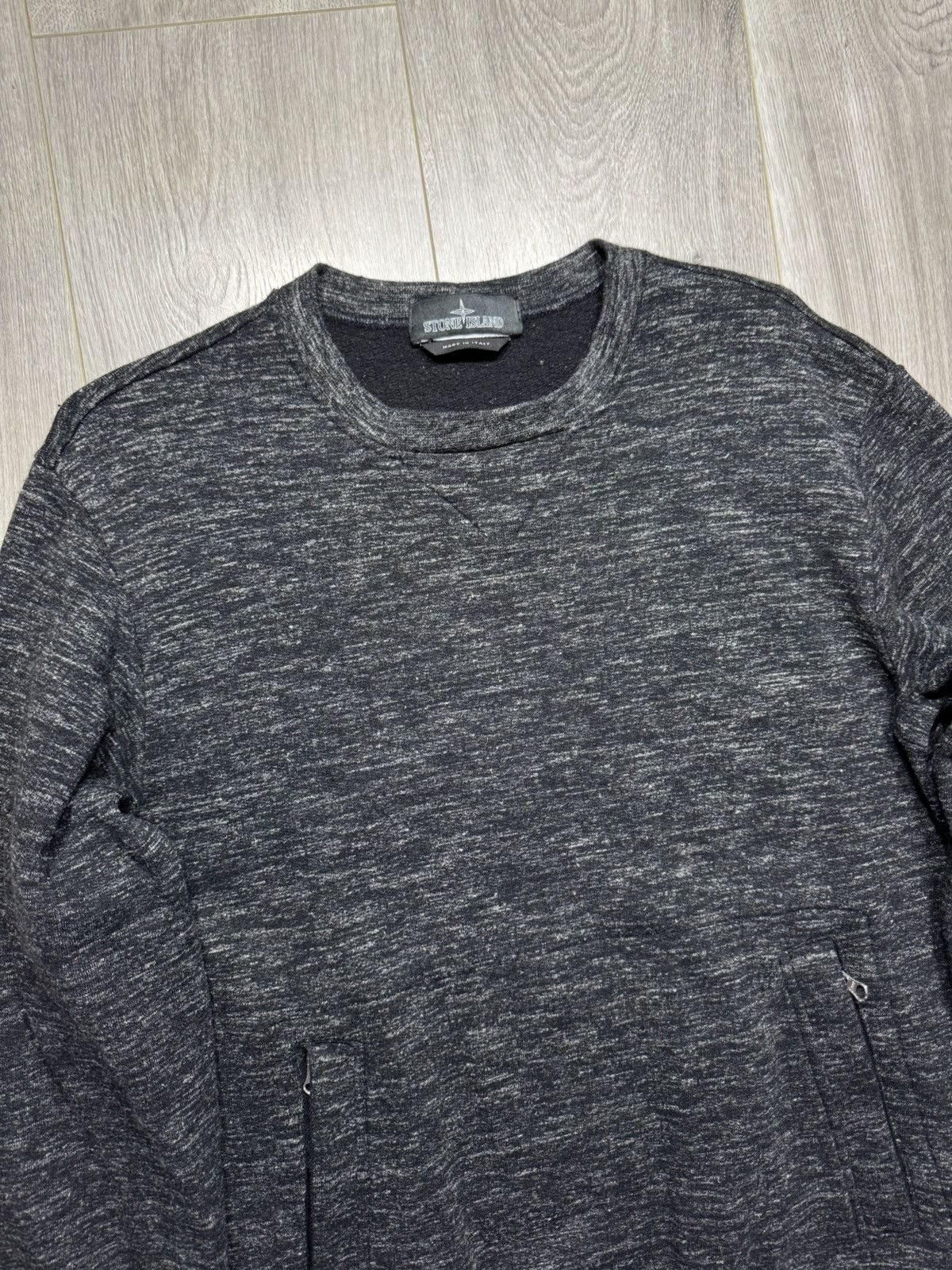 Stone Island Stone Island Shadow Project Grey Black Kangaroo Sweatshirt Size US M / EU 48-50 / 2 - 3 Thumbnail
