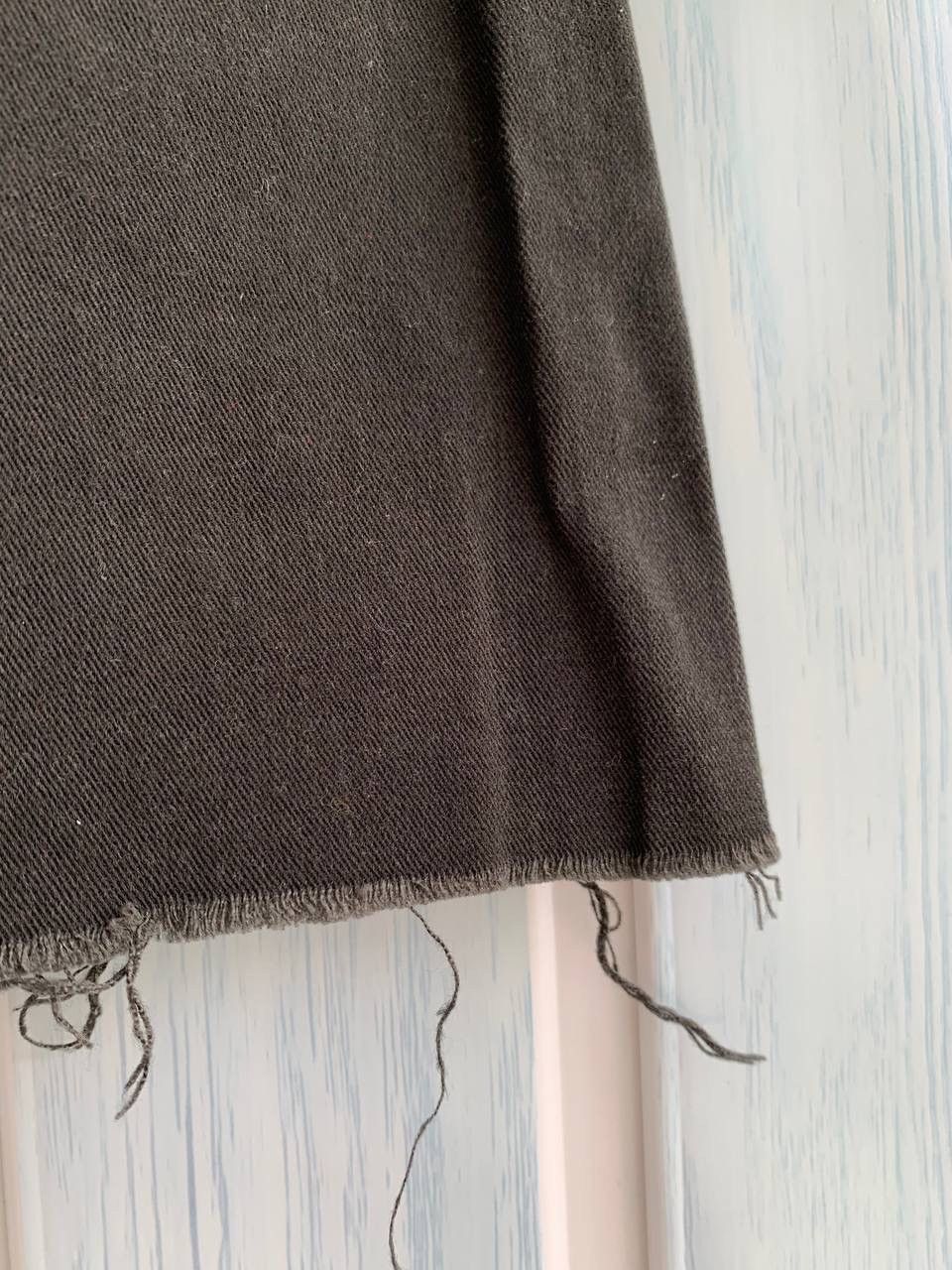Stussy × Vintage Vintage Stussy Women Black Cotton Pockets Faded Midi Skirt Size 29" - 8 Thumbnail