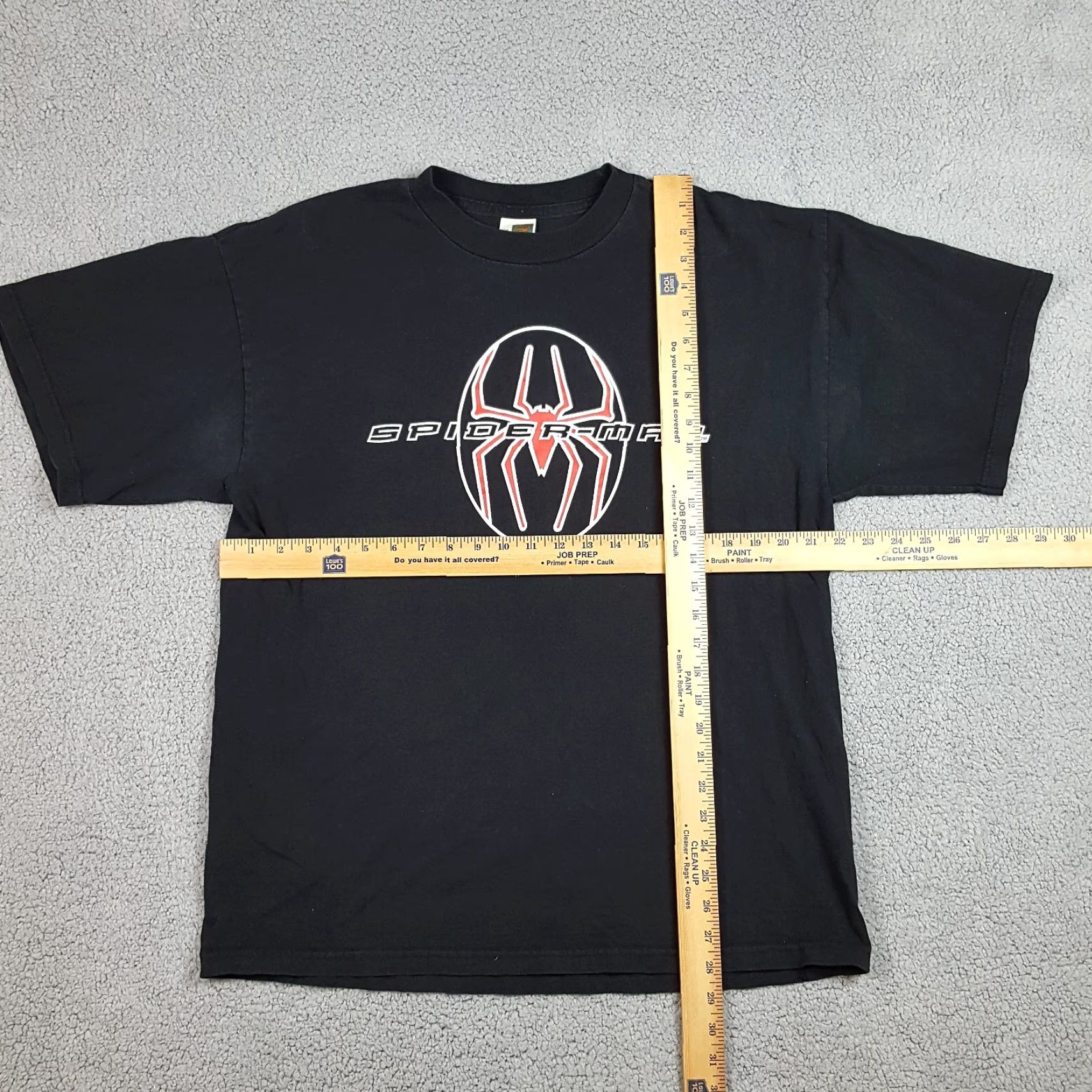 Vintage VINTAGE Tough T's Y2K Spider-Man Movie Promo T-Shirt Men's XL Black Cotton Short Sleeve Retro Comic Marvel Size US XL / EU 56 / 4 - 6 Thumbnail