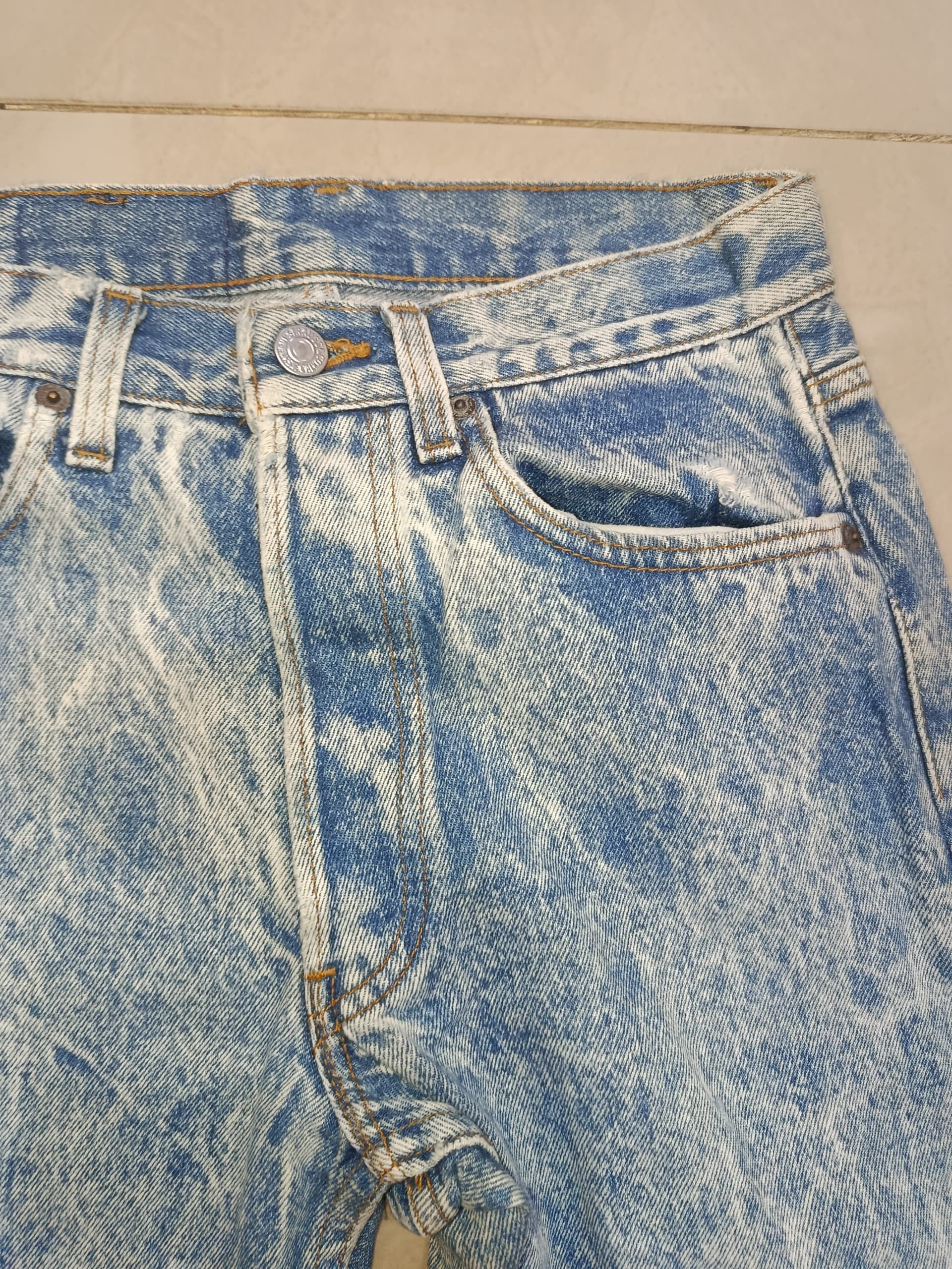 Levi's LEVIS 501 ACID WASH #552 DENIM Size US 29 - 7 Thumbnail