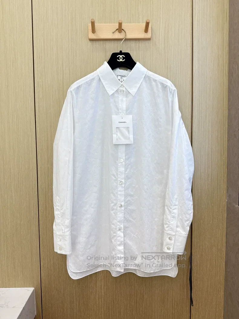 Chanel Chanel French-style shirt Size XXS / US 00 / IT 34 - 1 Thumbnail