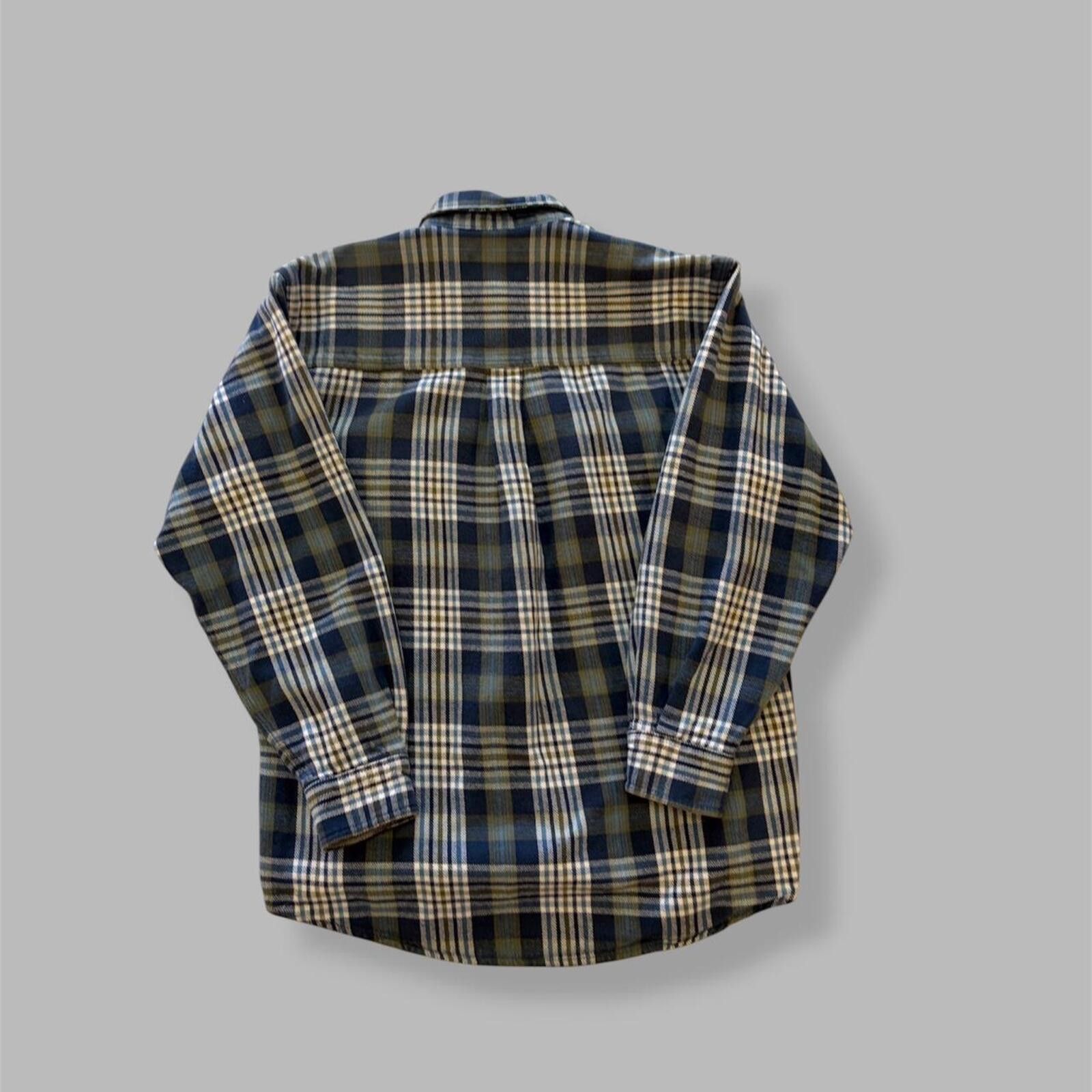 Vintage Vintage North West Navy Plaid Button Up Size US L / EU 52-54 / 3 - 4 Thumbnail
