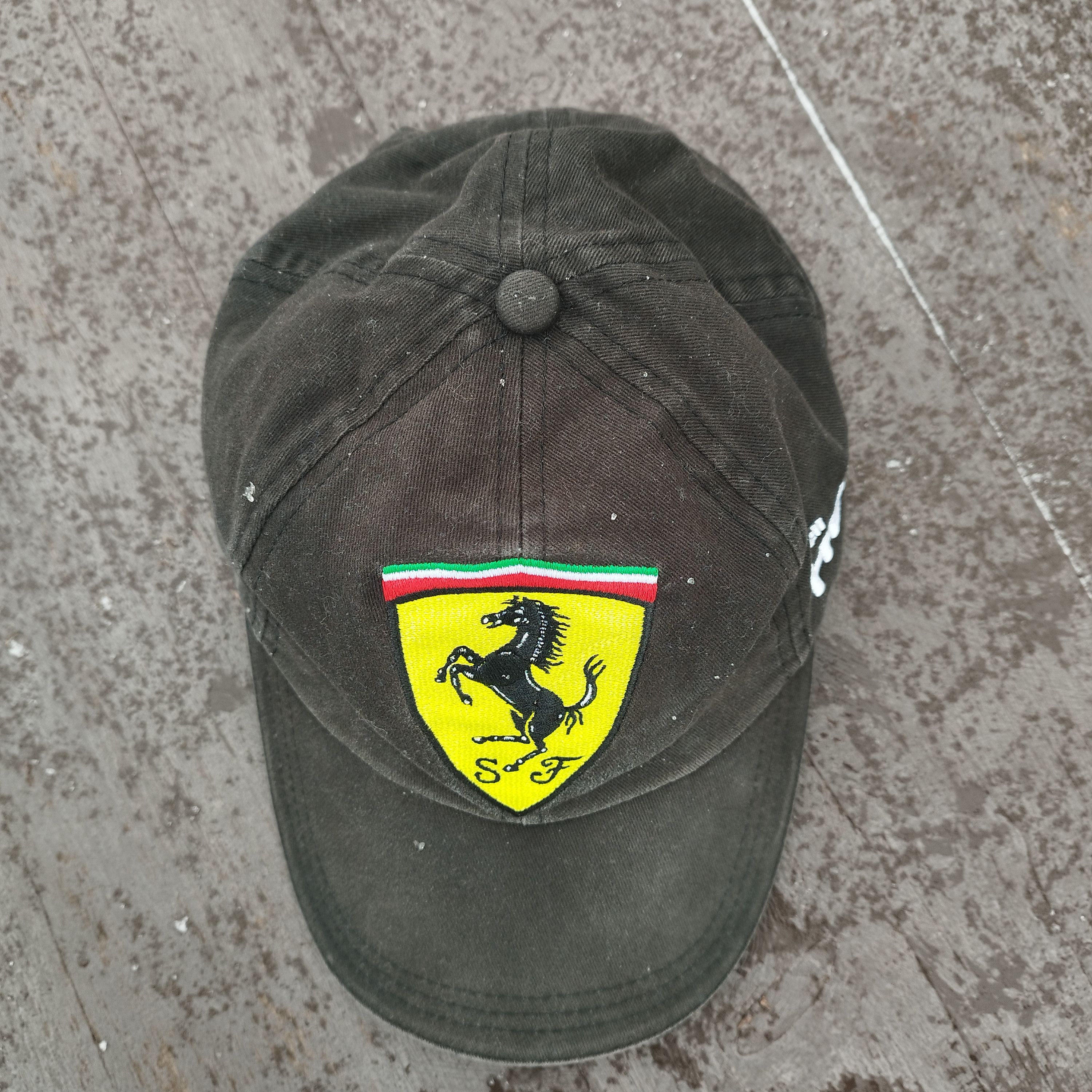 Ferrari Vintage Ferrari F1 Racing Cap - Shell Helix Sponsor one size Size ONE SIZE - 4 Thumbnail