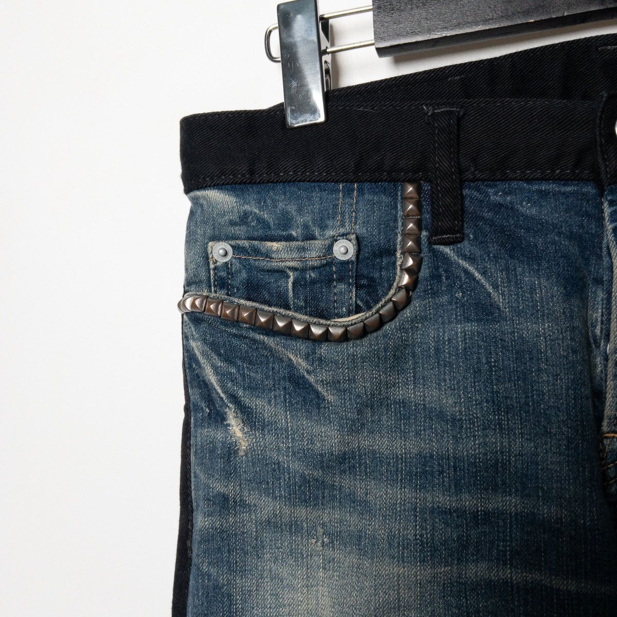 Hysteric Glamour × Japanese Brand Hysteric Glamour Twotone pant Size US 30 / EU 46 - 4 Thumbnail