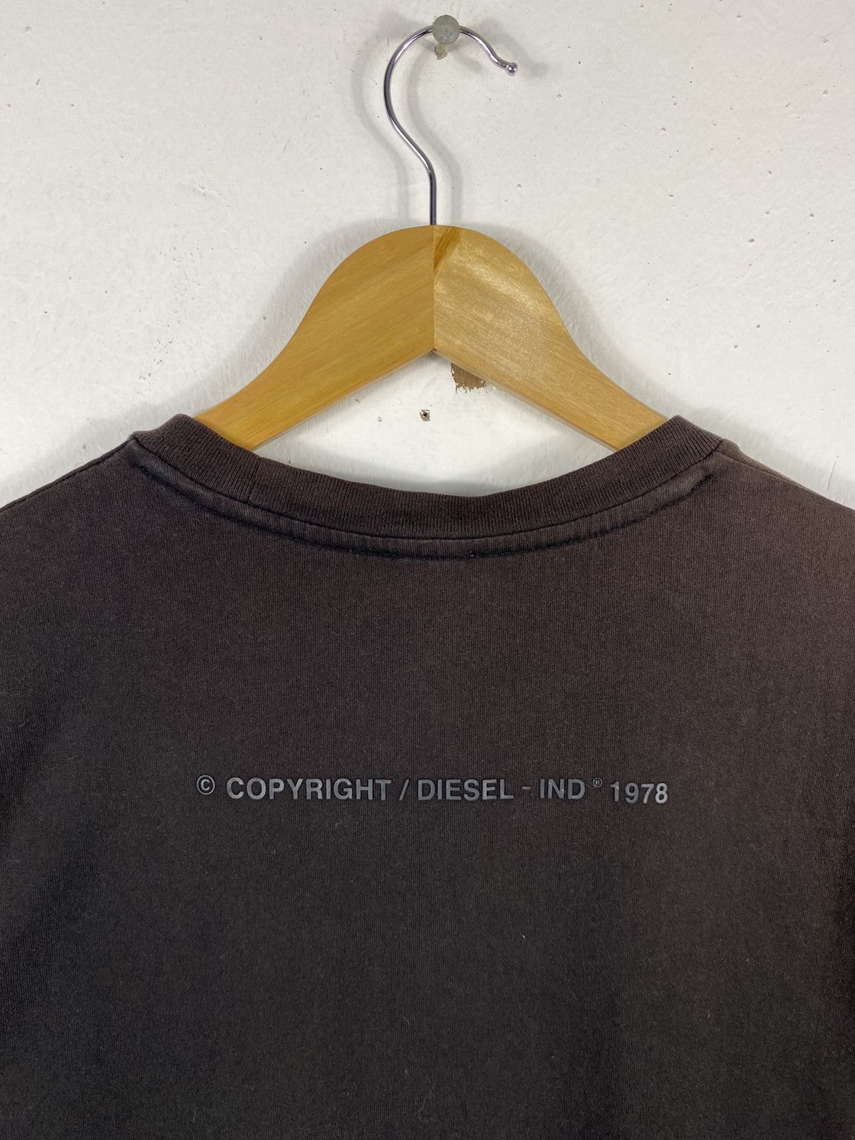 Diesel Sun Faded Diesel Patches T-Shirt Size US L / EU 52-54 / 3 - 13 Thumbnail