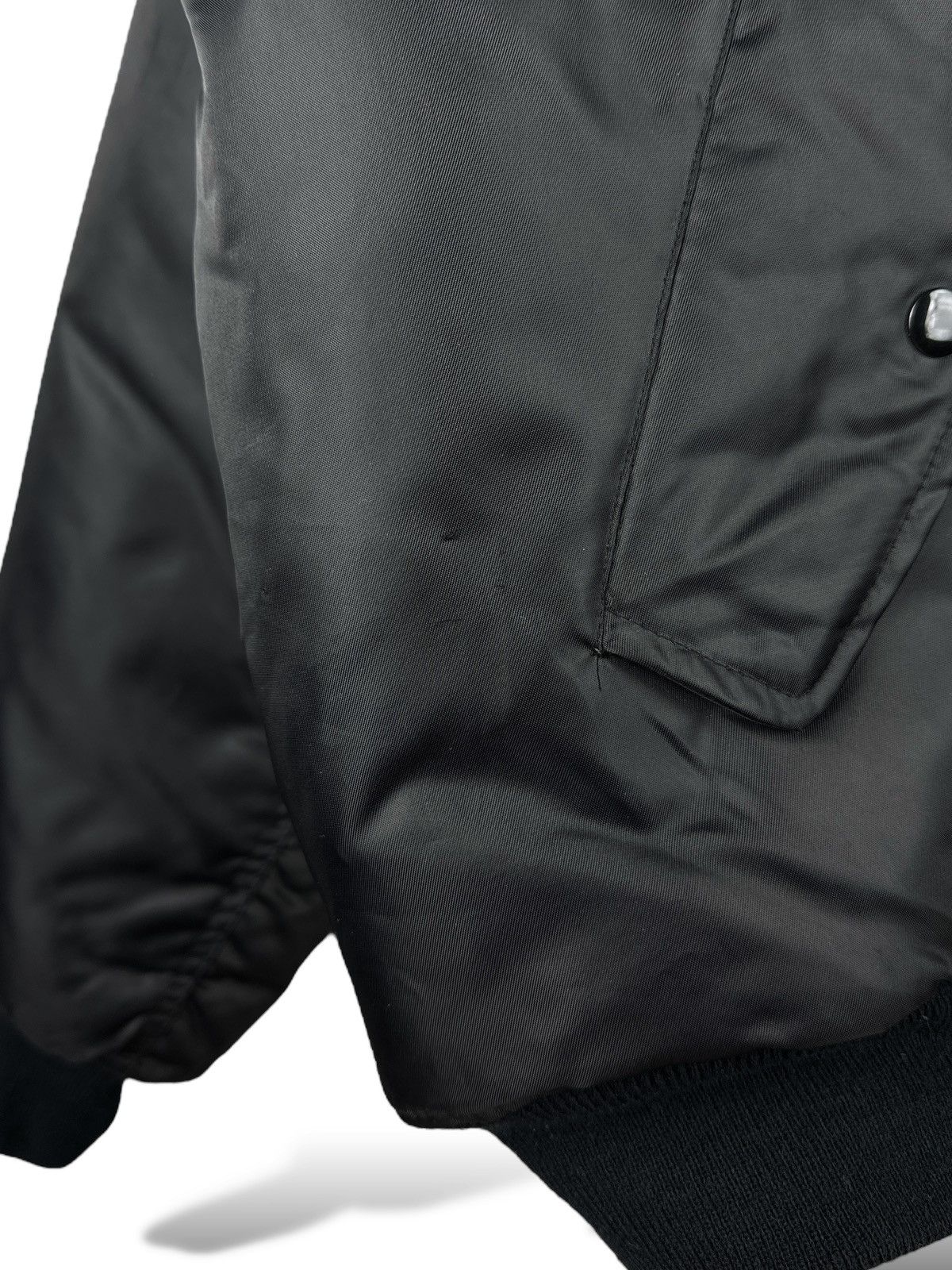 Vintage Vintage MA-1 Flyers Intermediate Men’s Bomber Jacket Black Size US XXL / EU 58 / 5 - 16 Thumbnail