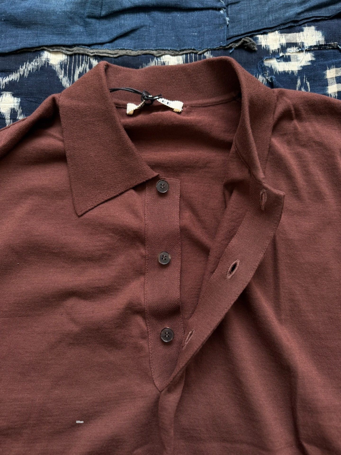 Auralee AURALEE 25SS Super High Gauge Knit Polo Size US L / EU 52-54 / 3 - 7 Thumbnail