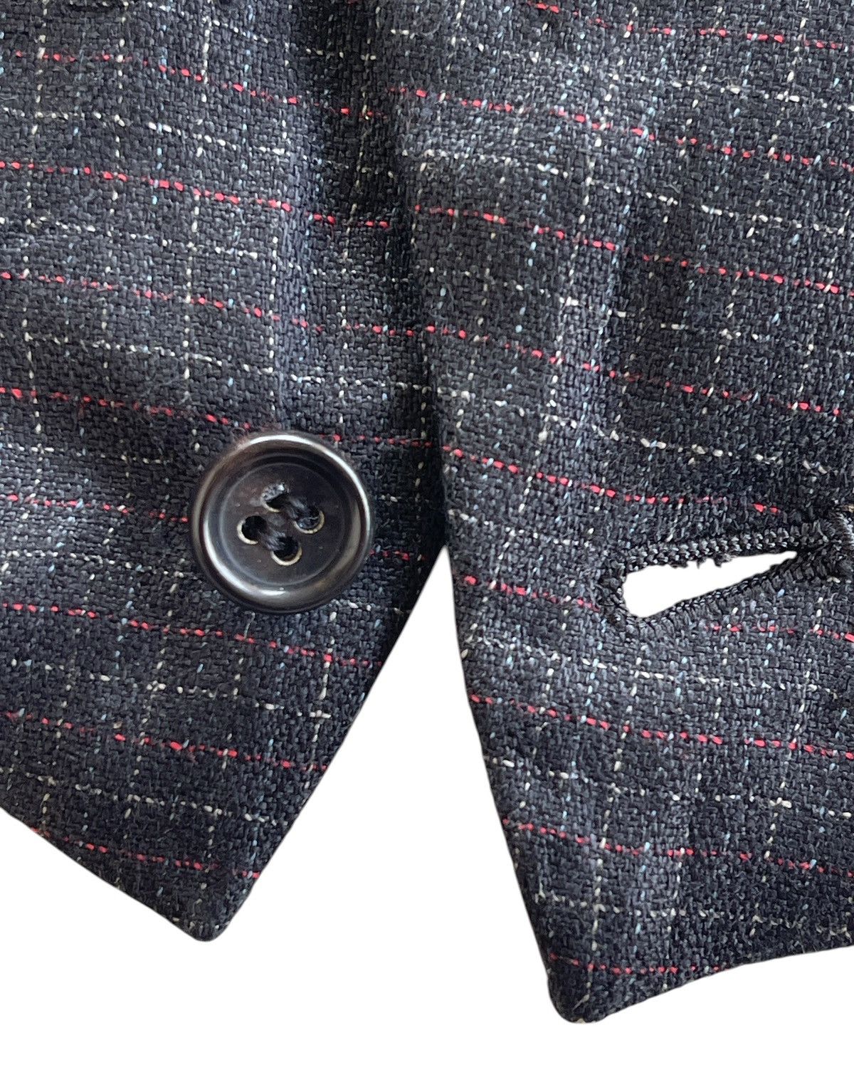 Comme des Garcons Homme AD1997 CDG Homme Plaid Waist Vest Size US M / EU 48-50 / 2 - 7 Thumbnail