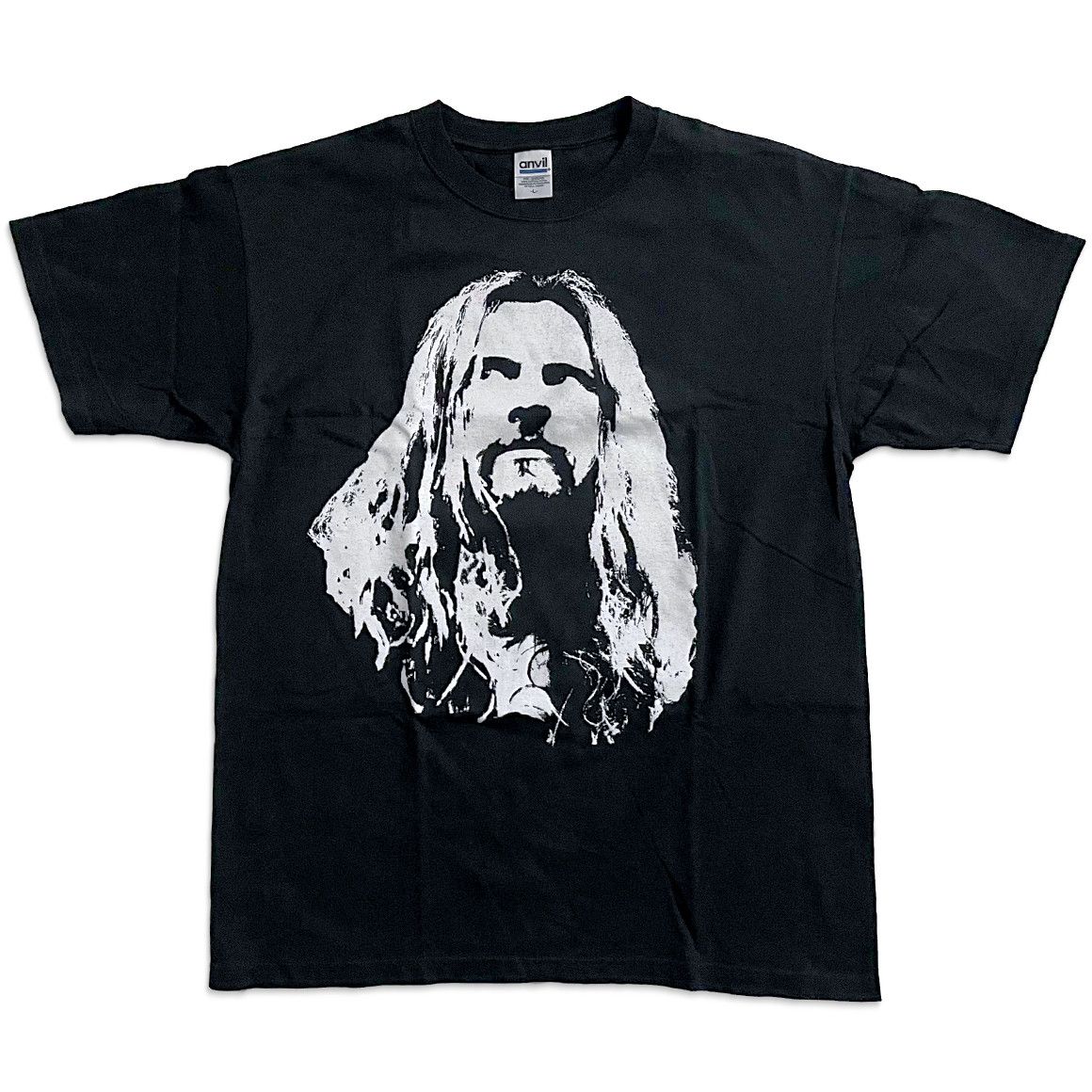 Rob Zombie BnW Portrait 2006 Vintage T-Shirt