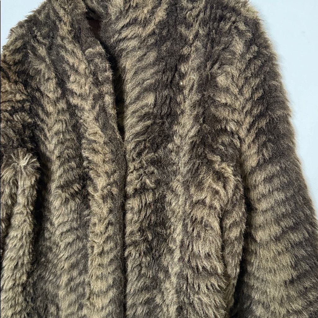 The Unbranded Brand Vintage 1970’s Style VI faux mink fur brown jacket coat XL Size XL / US 12-14 / IT 48-50 - 2 Thumbnail