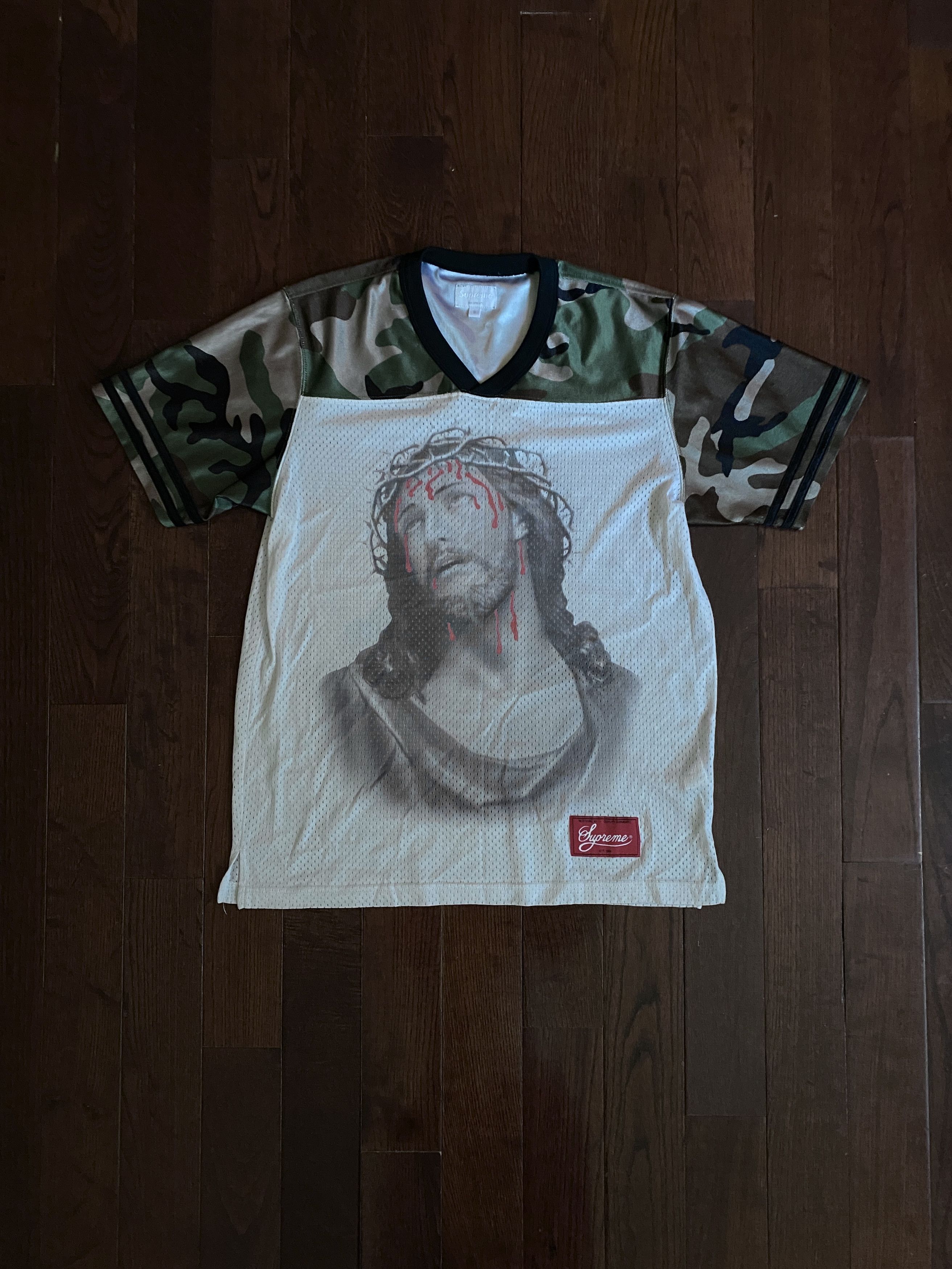 Supreme Jesus Football Top SS14 | Grailed