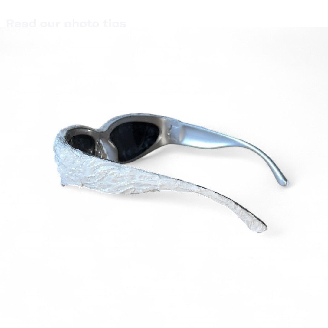 Vintage Spider Aestethic Streetwear Punk Sunglasses Hip-hop White Size ONE SIZE - 3 Thumbnail