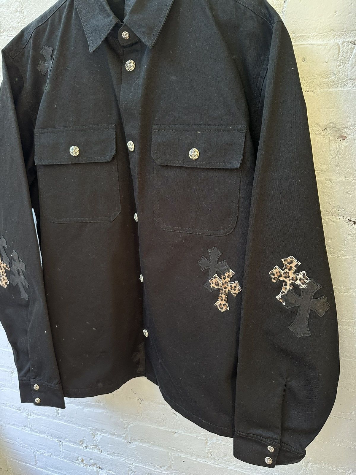 Chrome Hearts CHROME HEARTS FLOODED WORK JACKET XXL Size US XXL / EU 58 / 5 - 3 Thumbnail