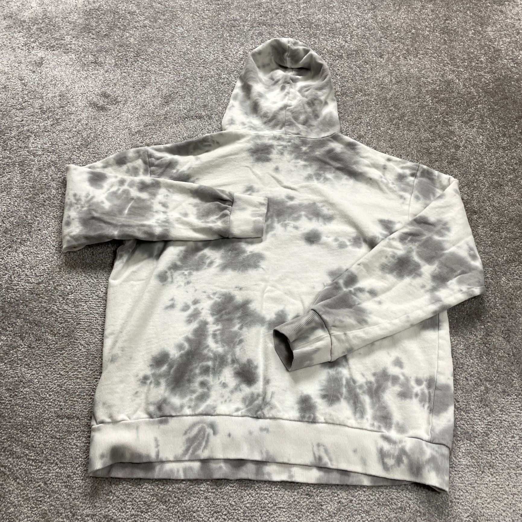 Vintage VINTAGE Creation To The Wind Hoodie Shirt Mens M Gray Pullover Hoodie Mens M Gray Classic Outdoor Sports 90s Size US M / EU 48-50 / 2 - 2 Thumbnail