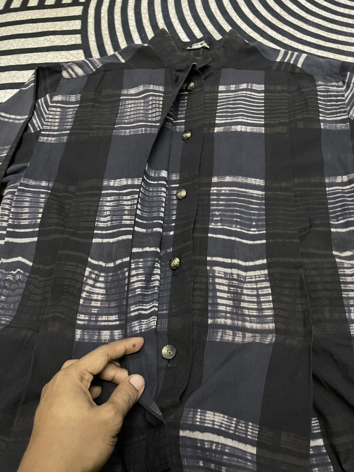 Issey Miyake 80s ISSEY MIYAKE PERMANENTE PLAID PATTERN JUMPSUITS RARE Size US M / EU 48-50 / 2 - 7 Thumbnail