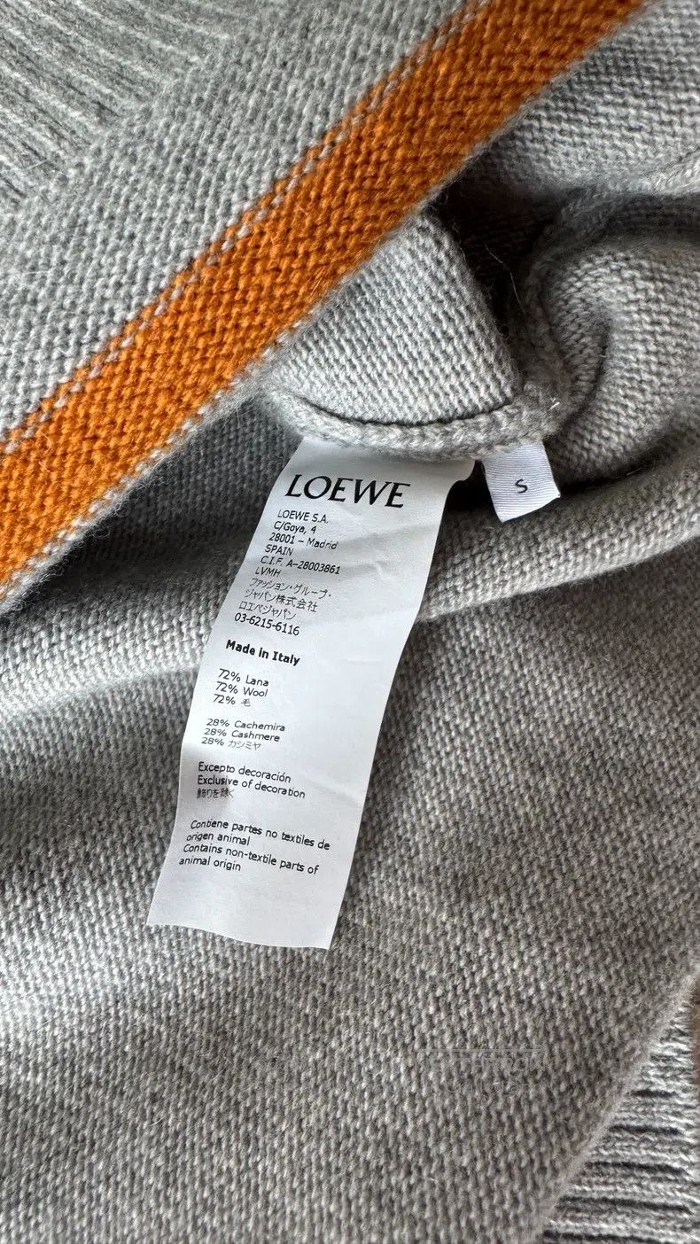 Loewe Loewe Color-blocked Polo-neck Knit Sweater Size S / US 4 / IT 40 - 6 Thumbnail